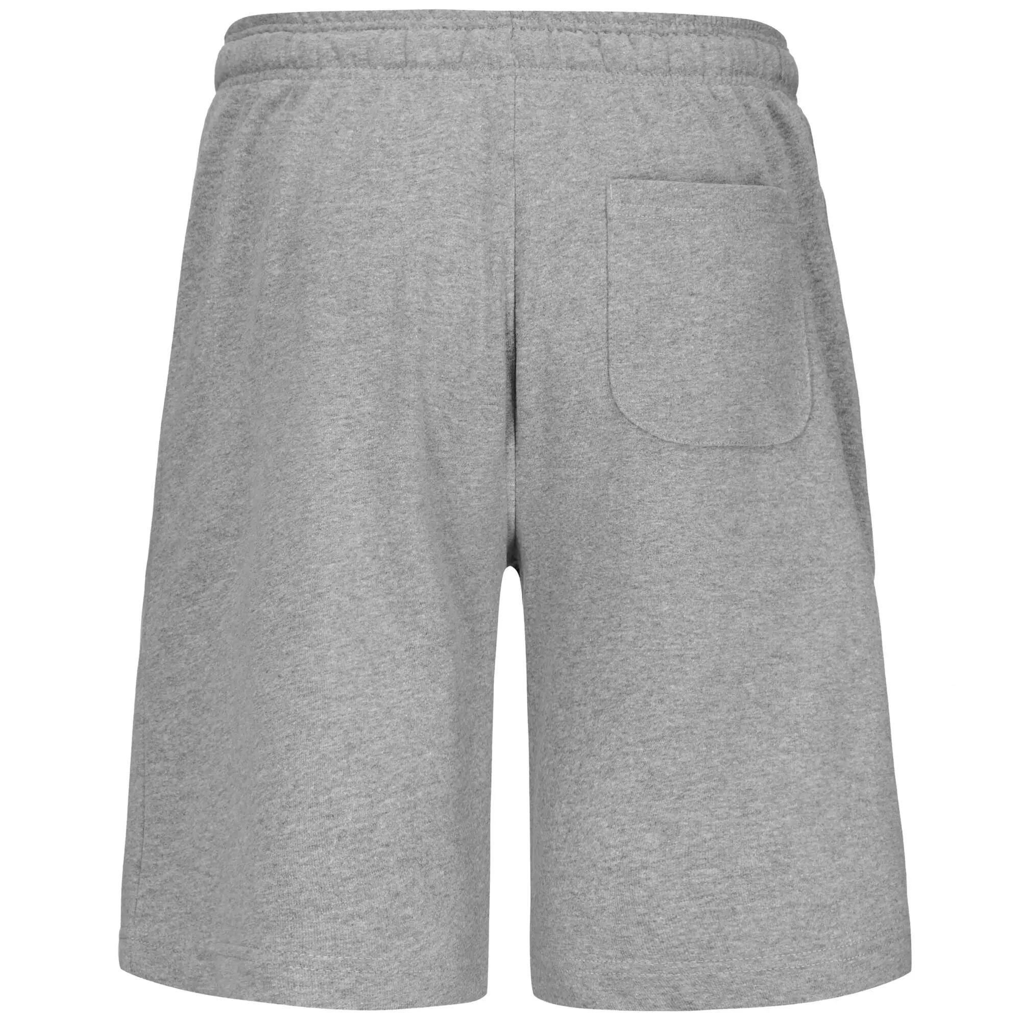 Pantaloncini sportivi da uomo in cotone grigio da palestra 3/5