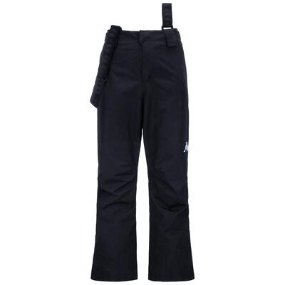 Pantaloni tuta da uomo donna in poliestere rosso da sci