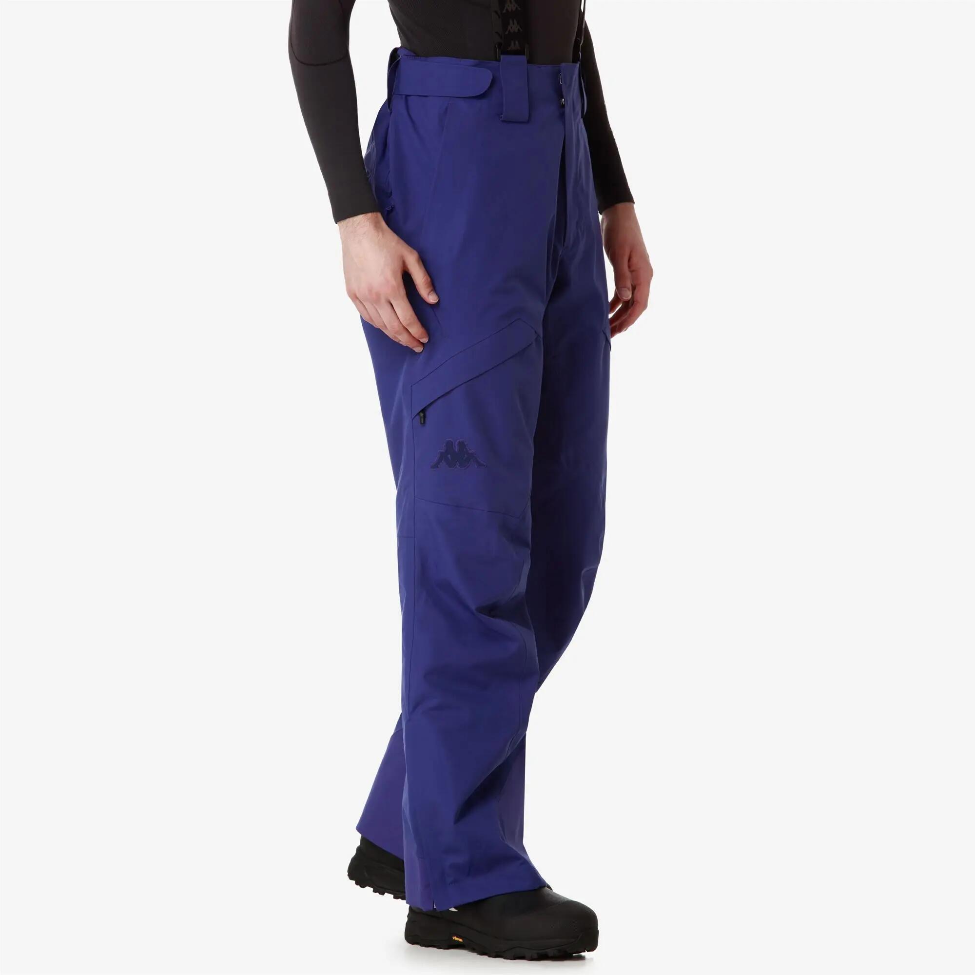 Pantalon de survêtement pour homme bleu pour ski 6/6