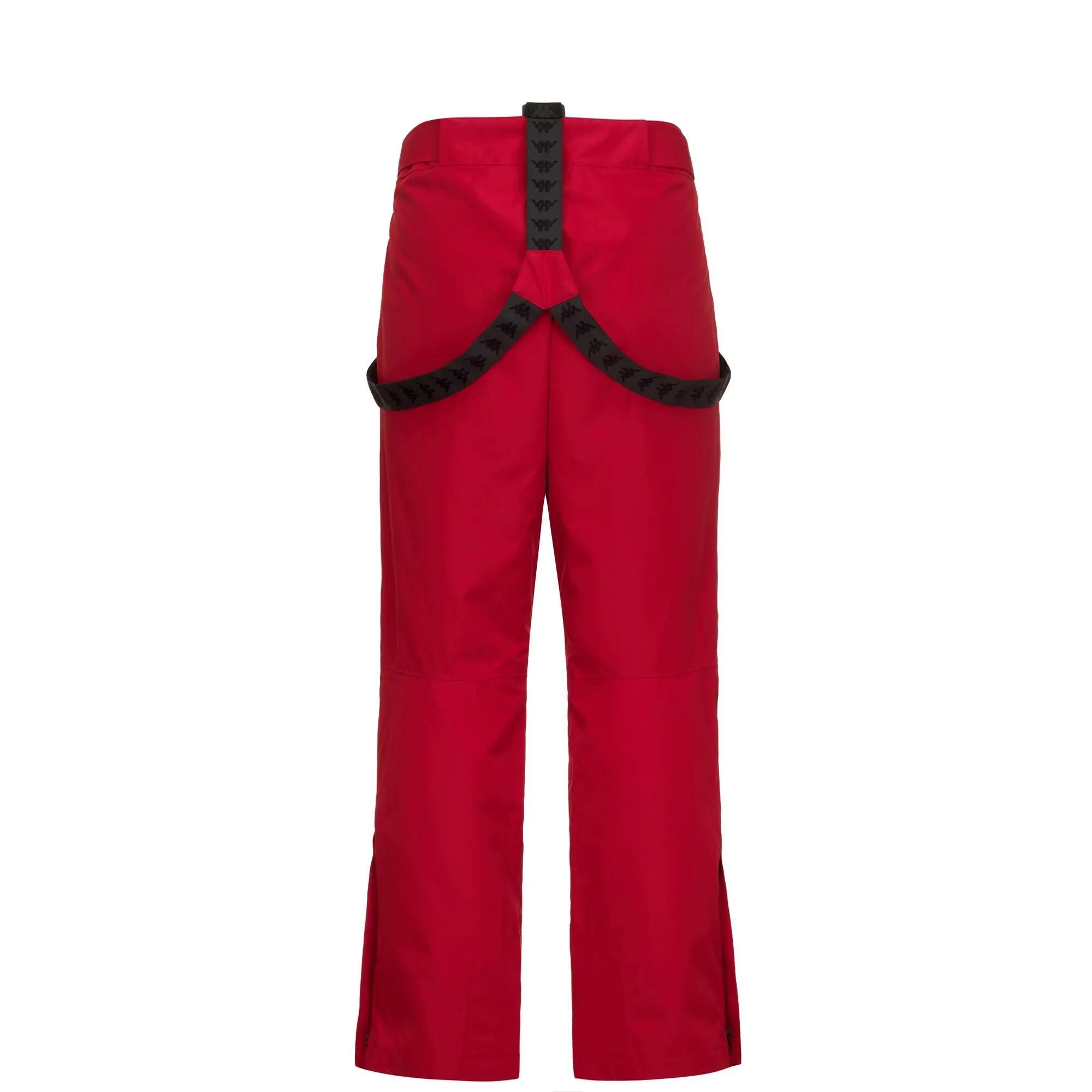 Pantalon de survêtement pour homme / femme rouge pour ski 3/3