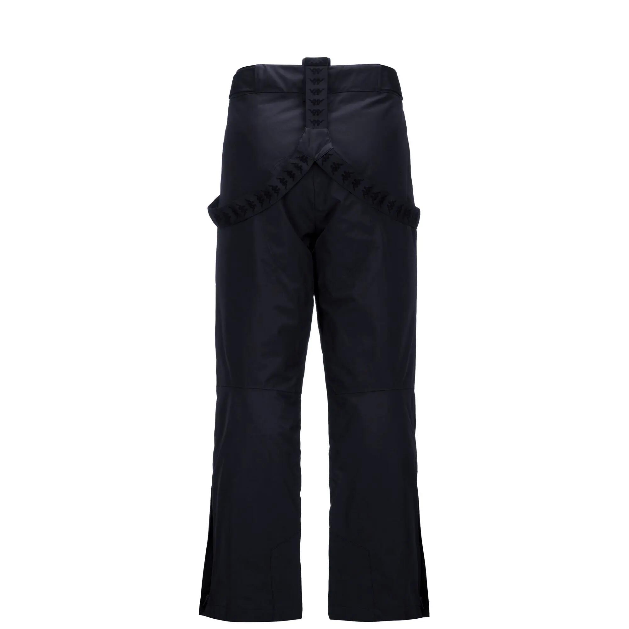 Pantaloni tuta da uomo donna in poliestere blu da sci 3/3