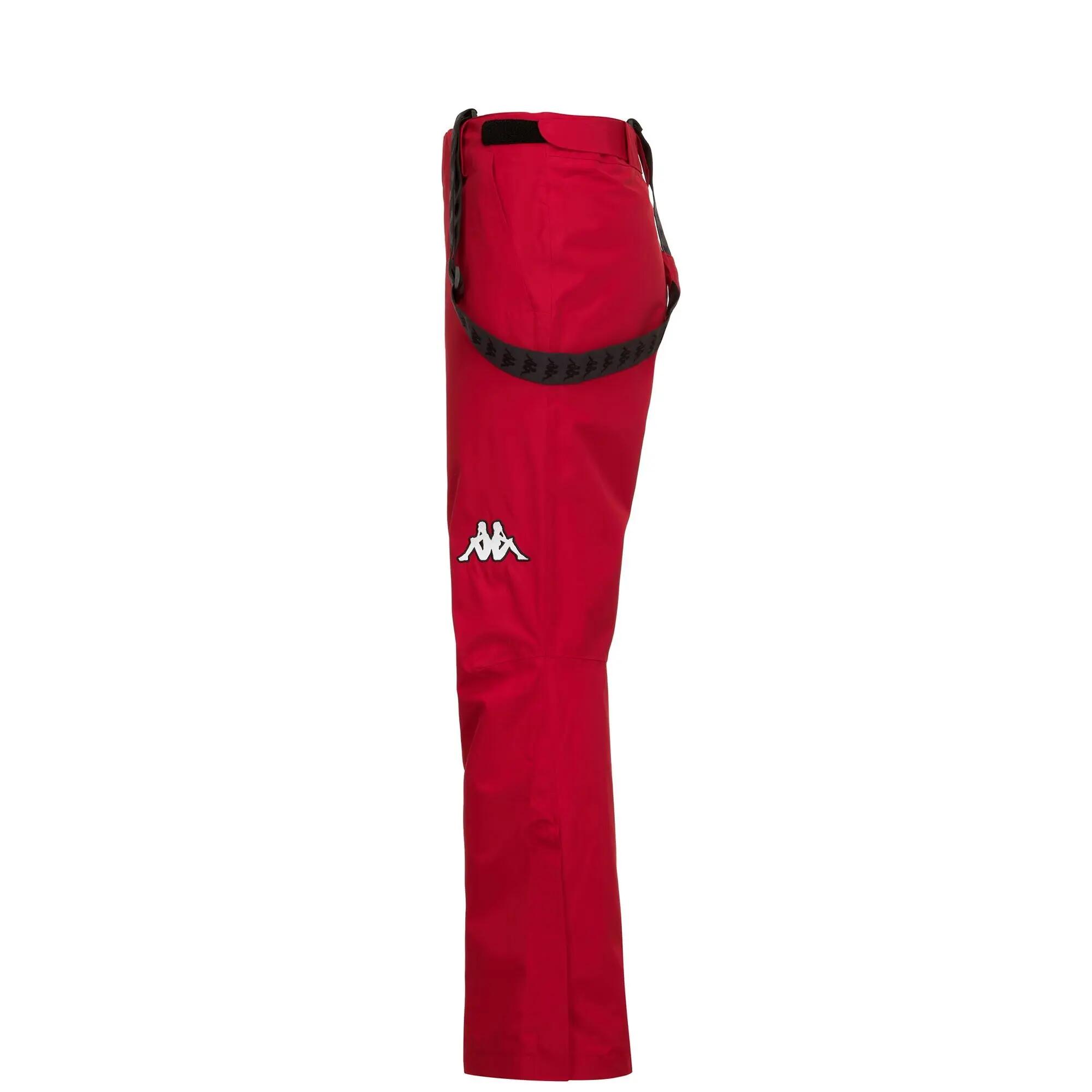 Pantalon de survêtement pour homme / femme rouge pour ski 2/3