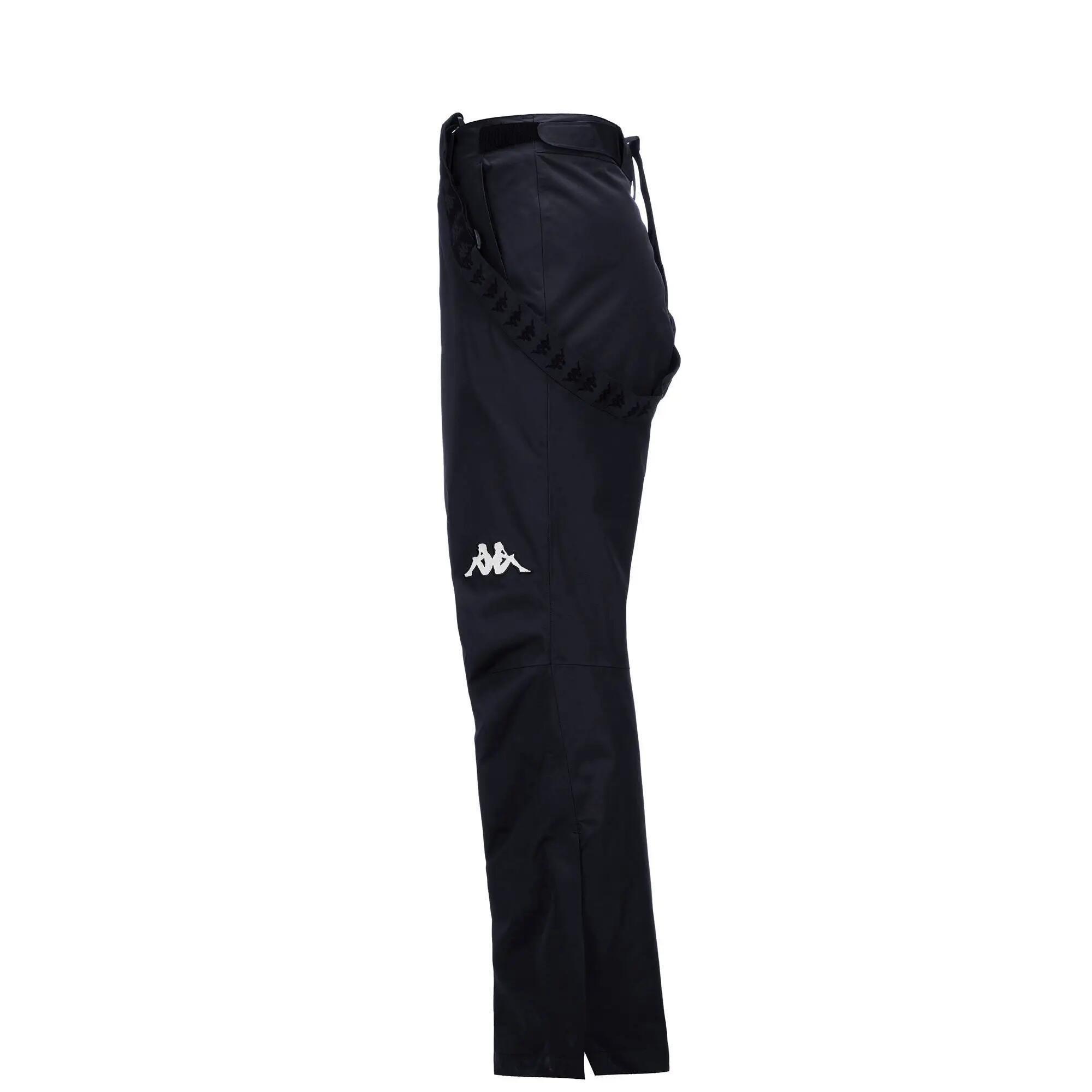 Pantaloni tuta da uomo donna in poliestere blu da sci 2/3