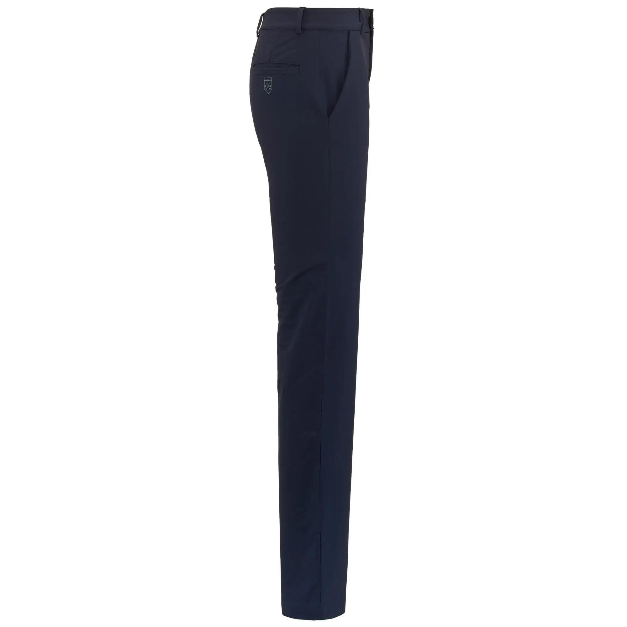 Pantaloni tuta da donna in nylon blu da golf 2/5
