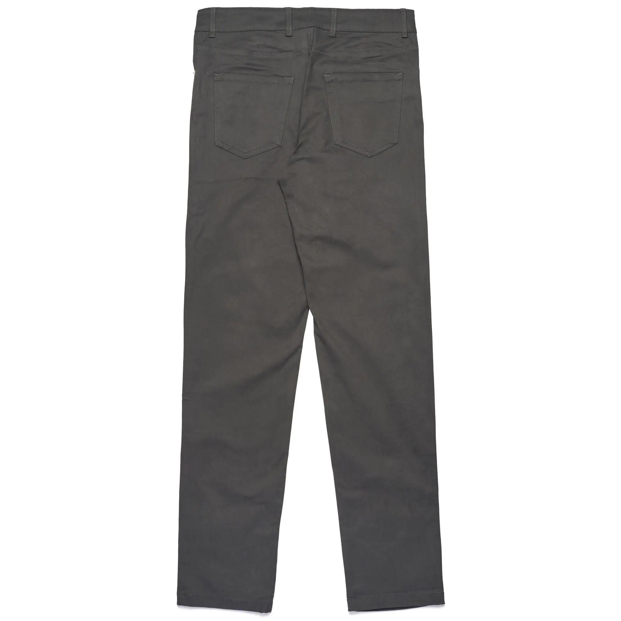 Pantaloni da uomo in cotone grigio da lifestyle 2/2