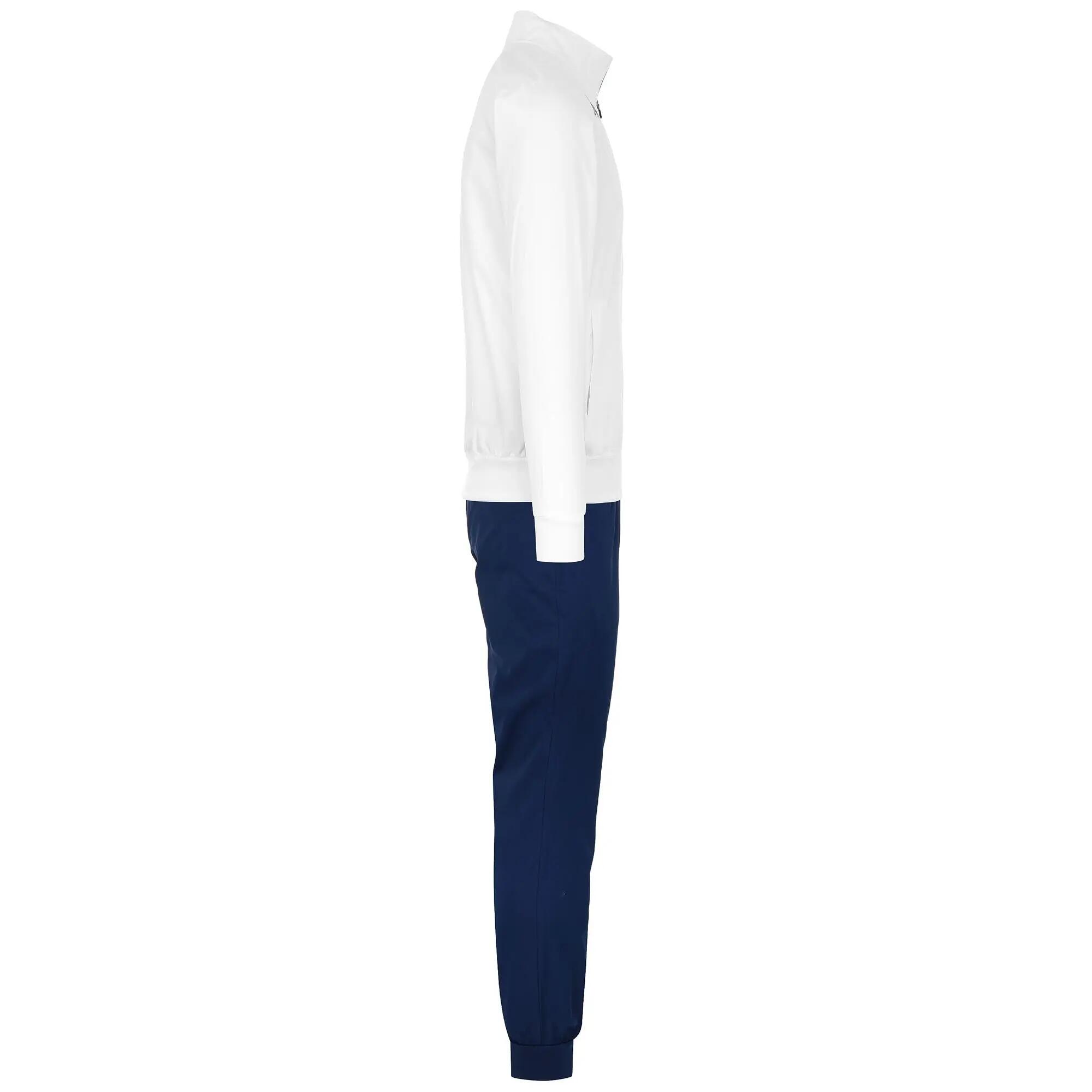 Tuta da uomo in poliestere bianco da calcio 2/5