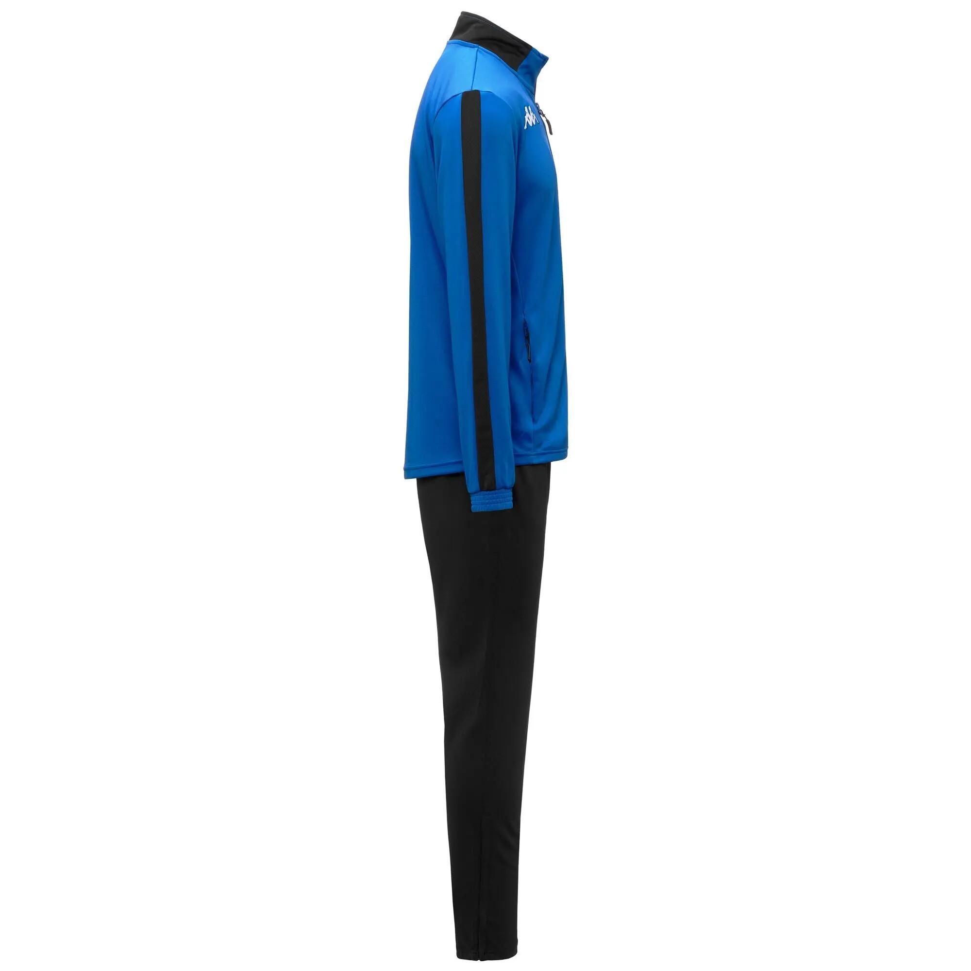 Tuta da uomo in poliestere blu da calcio 2/4