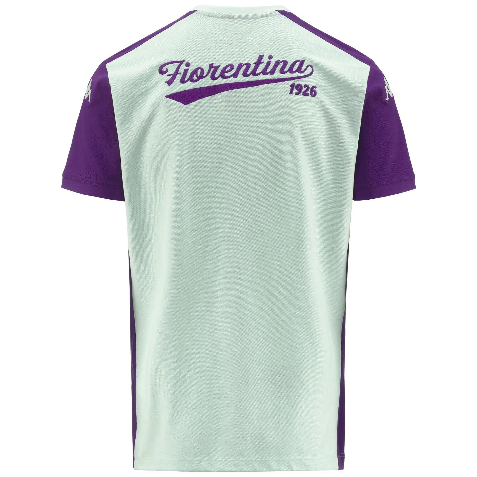 Polo ACF Fiorentina da Uomo in Cotone Verde 3/7