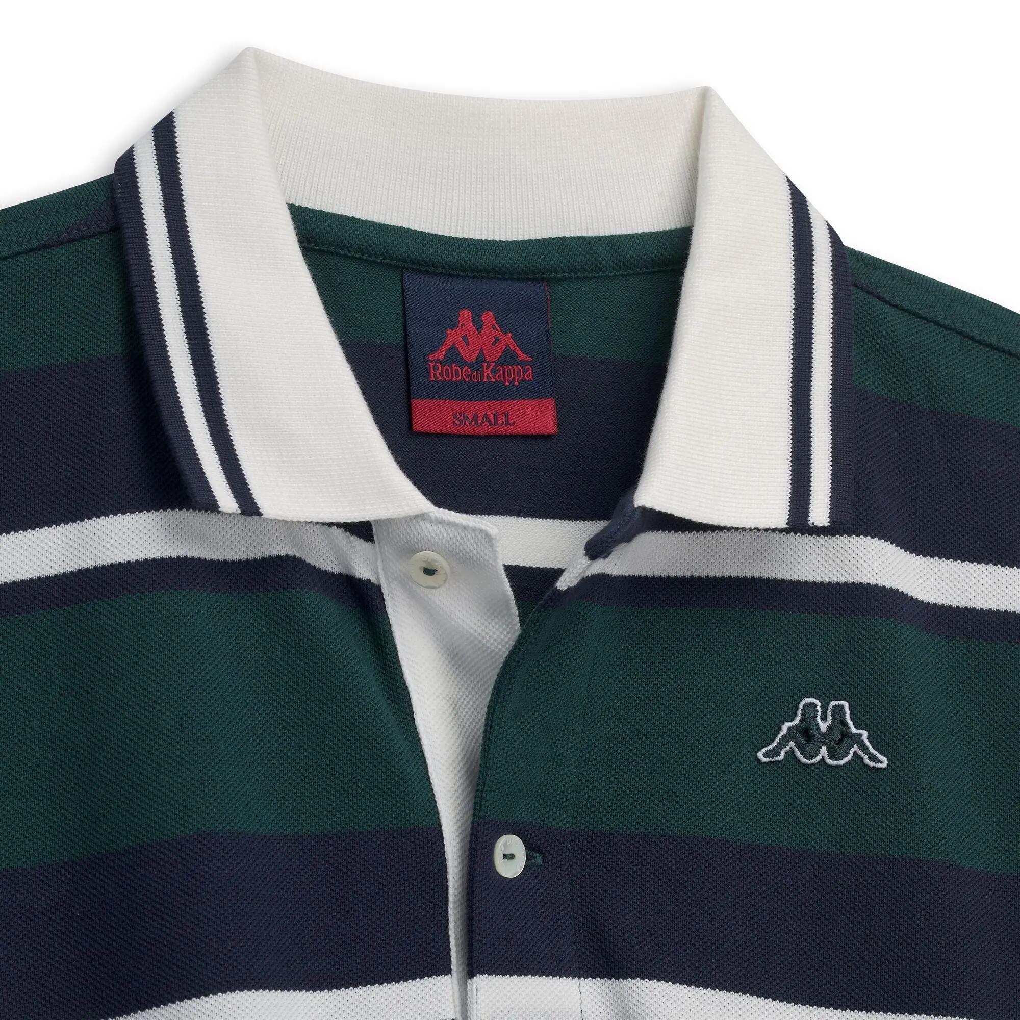 Polo da uomo in cotone verde da lifestyle 3/3