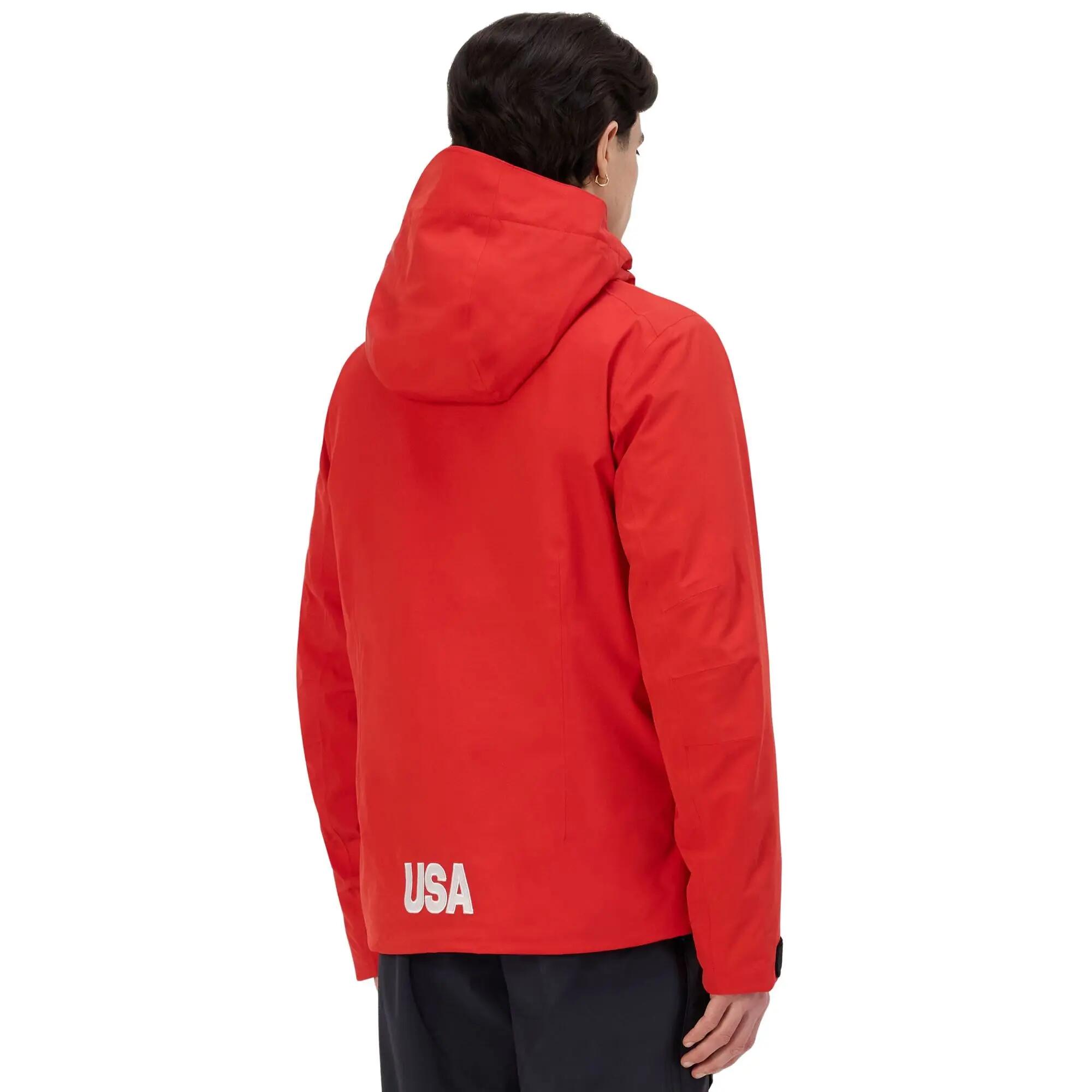 Blouson pour homme rouge pour ski 6/6