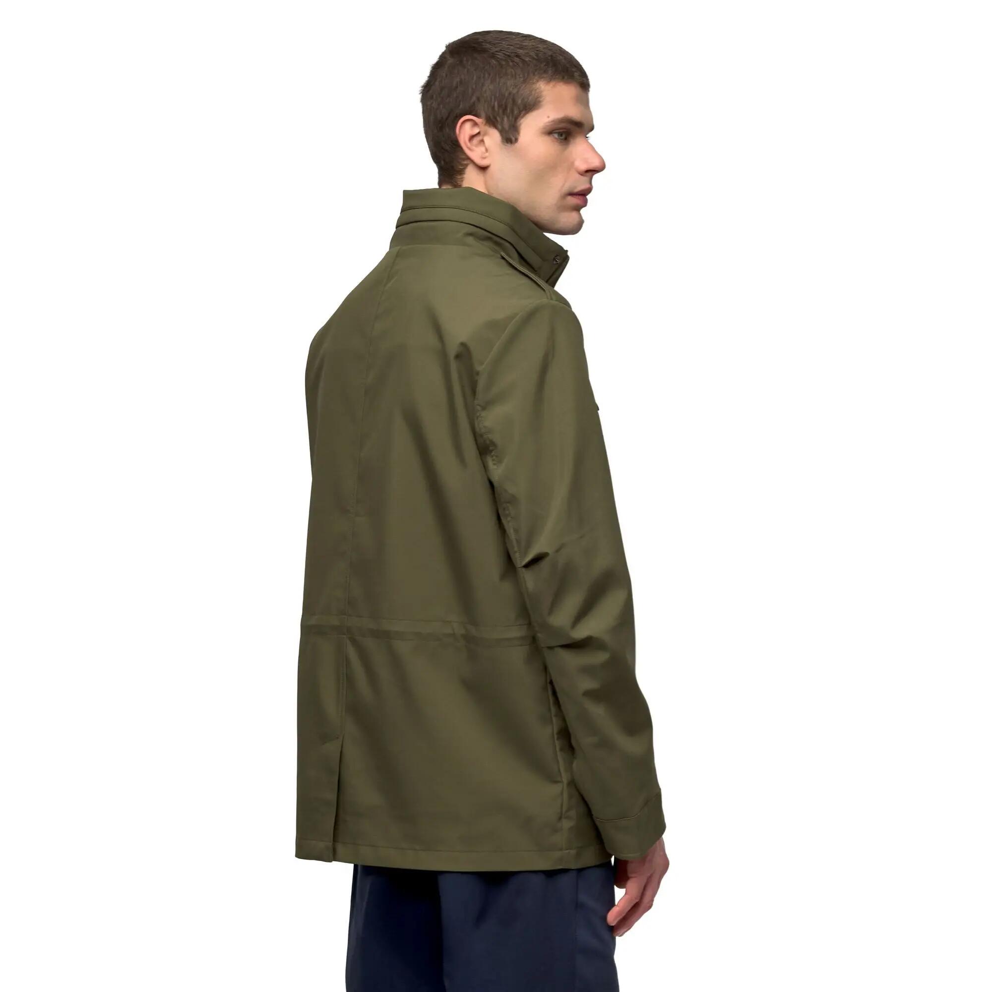 Giubbotto da uomo in poliestere verde da lifestyle 6/6
