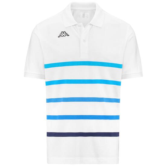 Polo pour homme blanc pour sportif