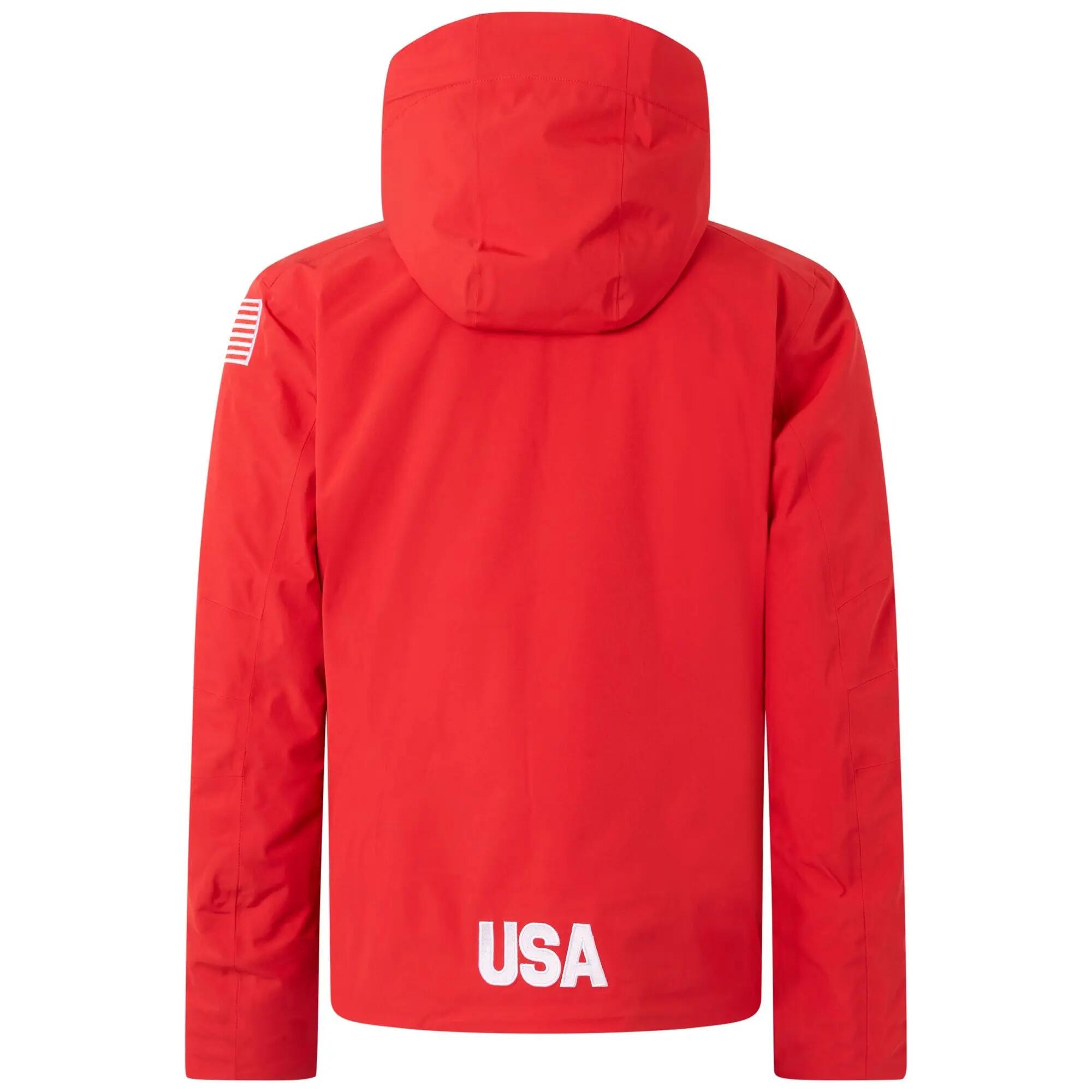 Blouson pour homme rouge pour ski 3/6