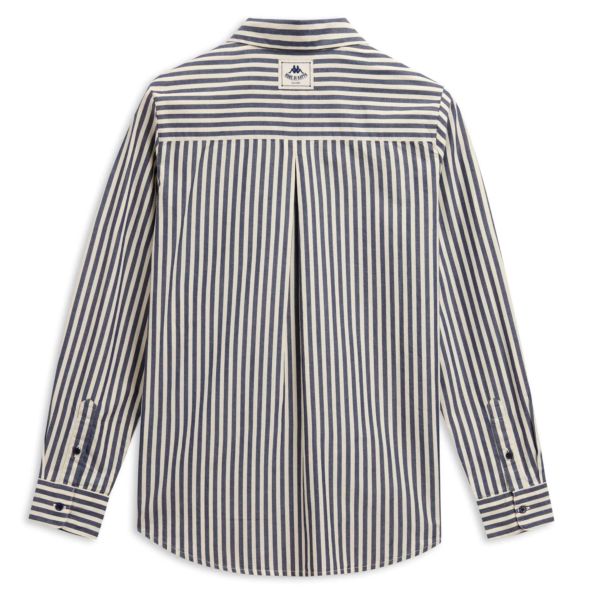 Camicia da donna in cotone blu da casual 2/6