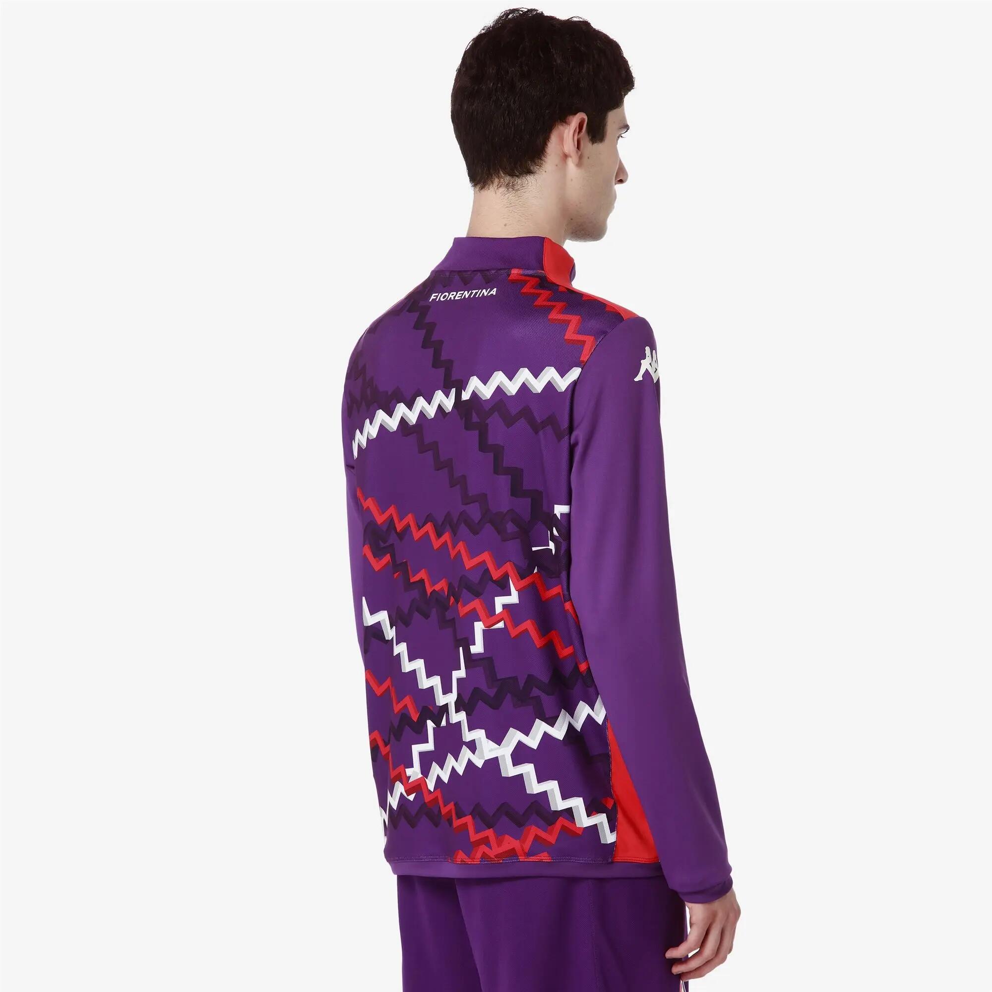 Felpa ACF Fiorentina da Bambino in Poliestere riciclato Viola 6/7