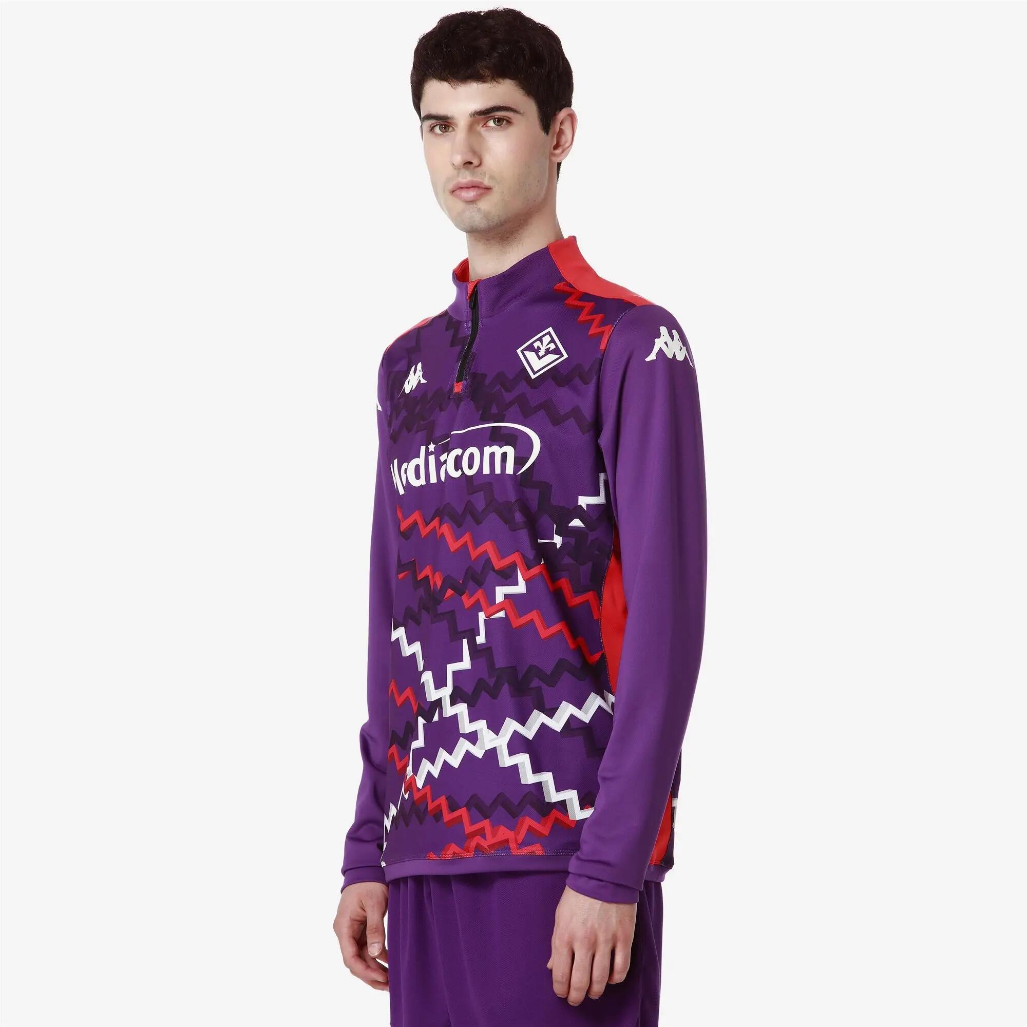 Felpa ACF Fiorentina da Bambino in Poliestere riciclato Viola 5/7