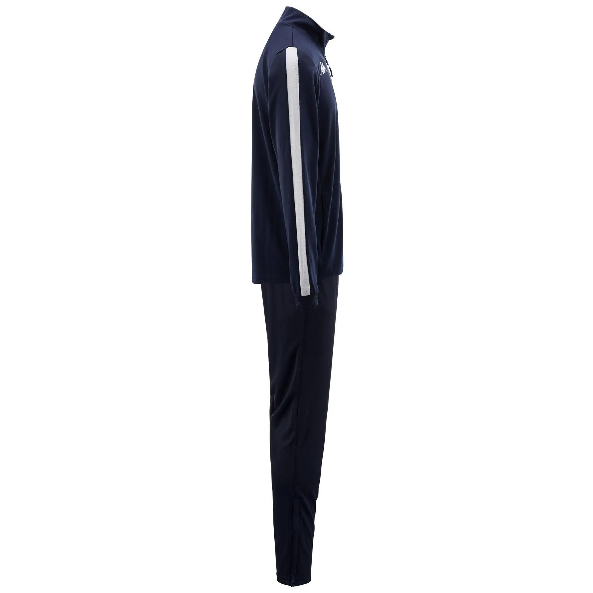 Tuta da uomo in poliestere blu da calcio 2/5