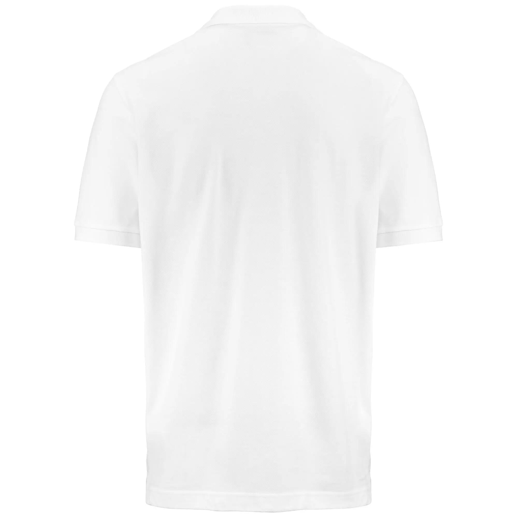Fehér férfi póló sportolóknak 3/7