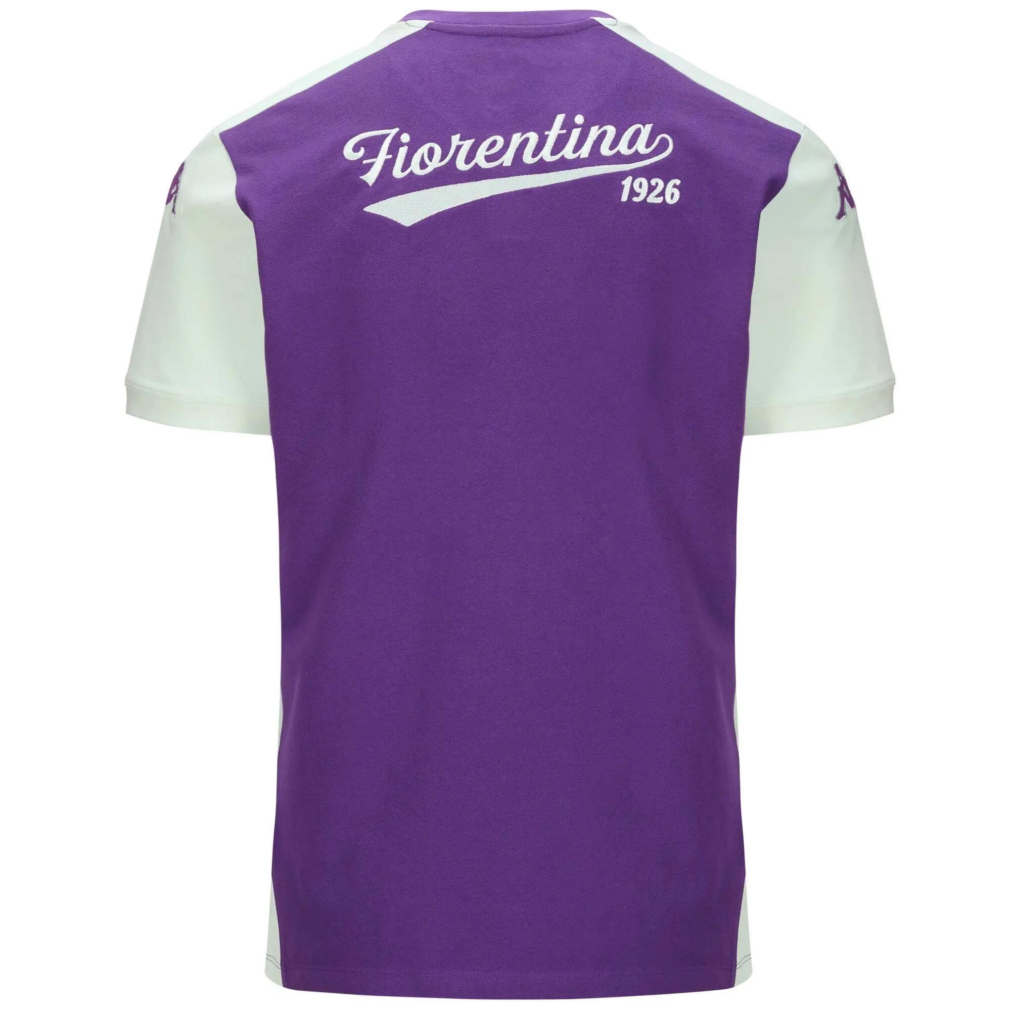 Polo ACF Fiorentina da Bambino in Cotone Viola 3/7