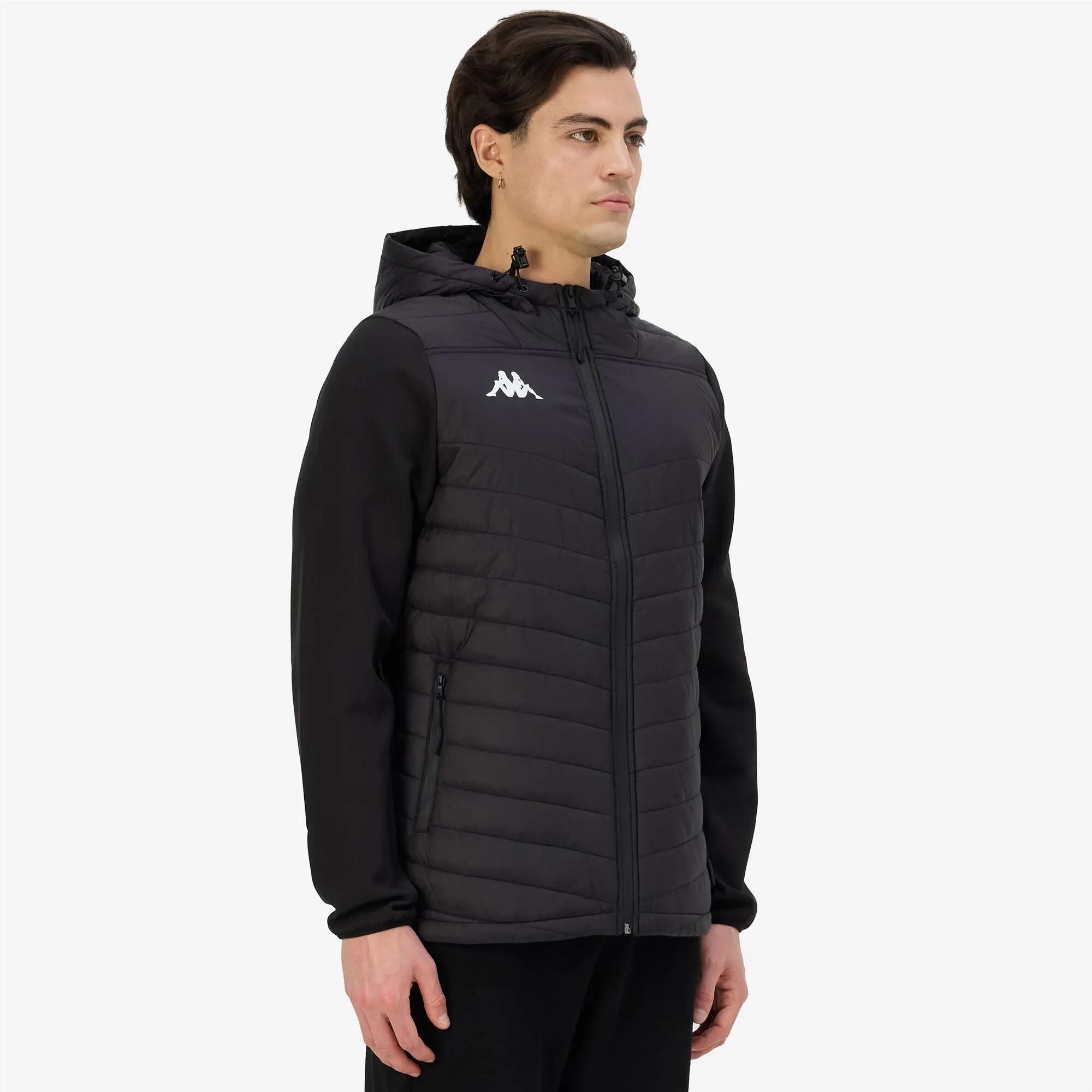 Veste à capuche manches longues homme Odolon noir 5/7