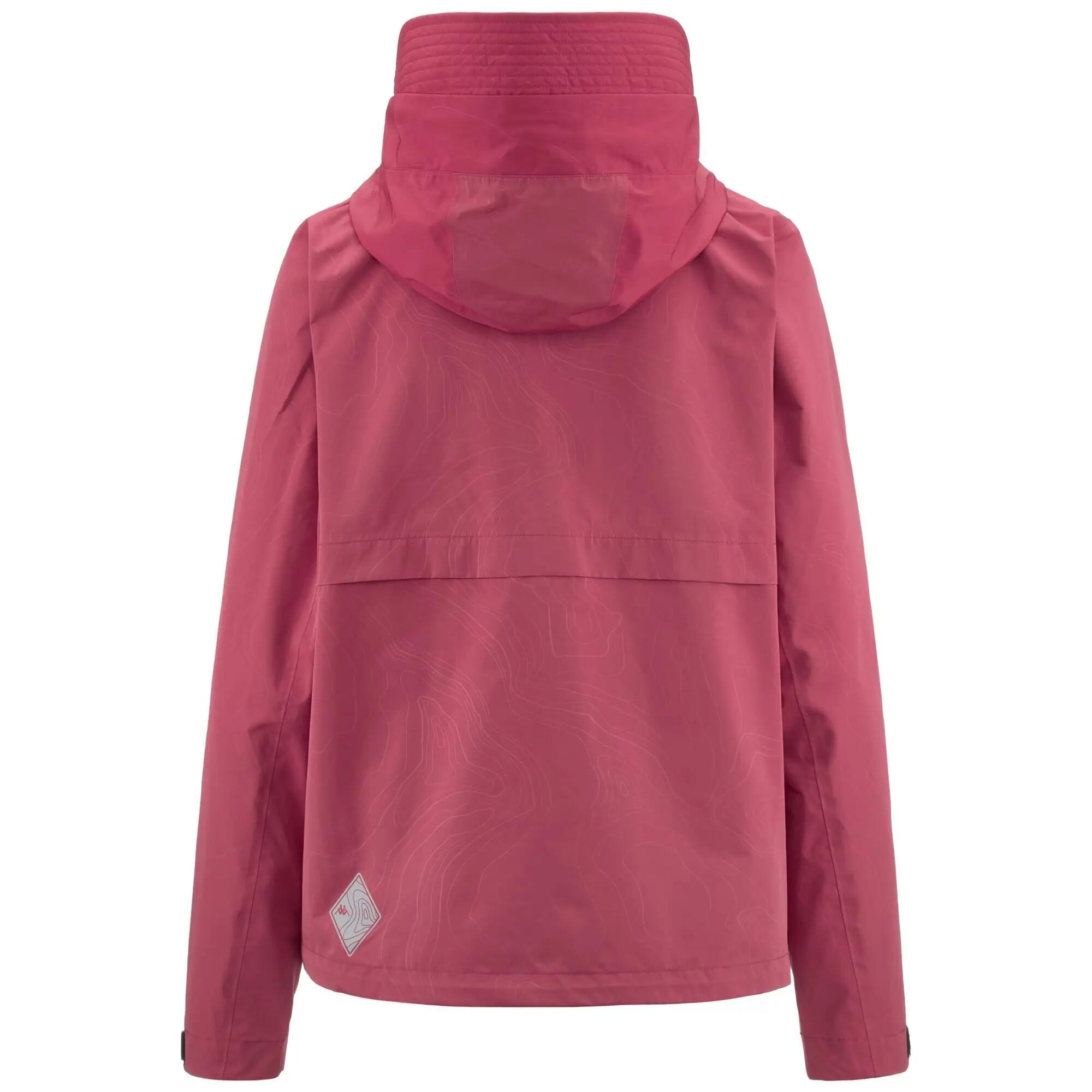 Blouson pour femme rouge pour outdoor 3/5