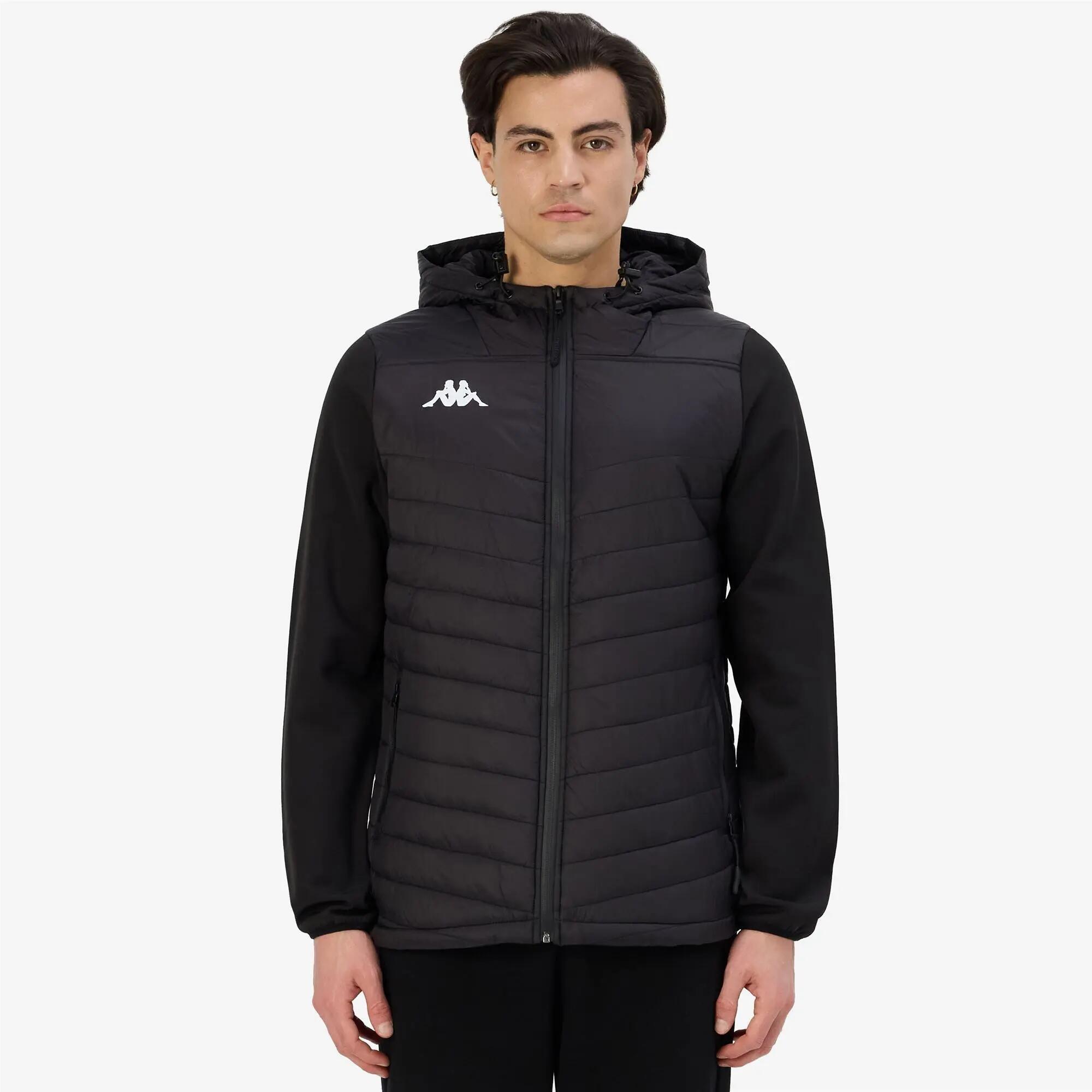 Veste à capuche manches longues homme Odolon noir 4/7