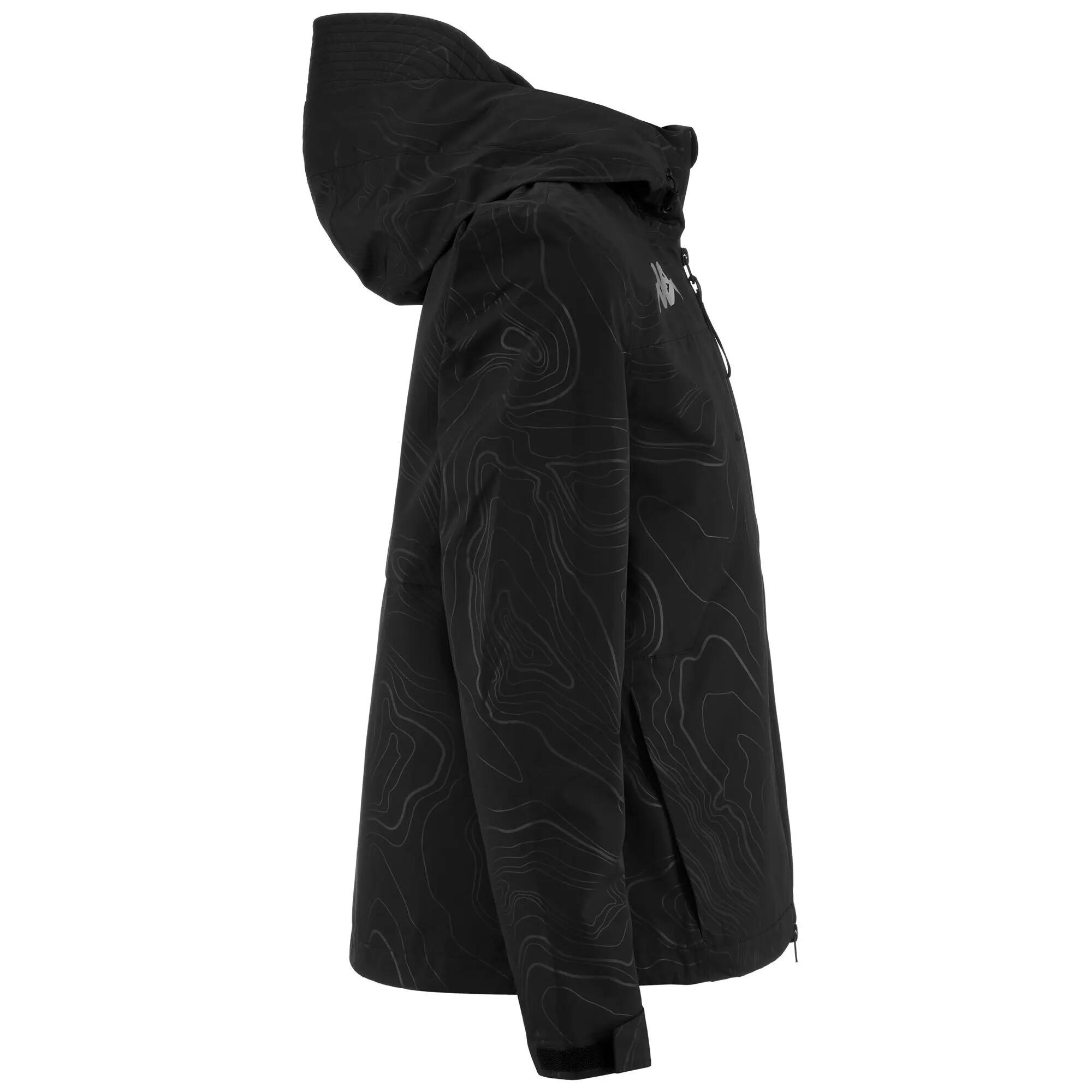 Blouson pour femme noir pour outdoor 2/5