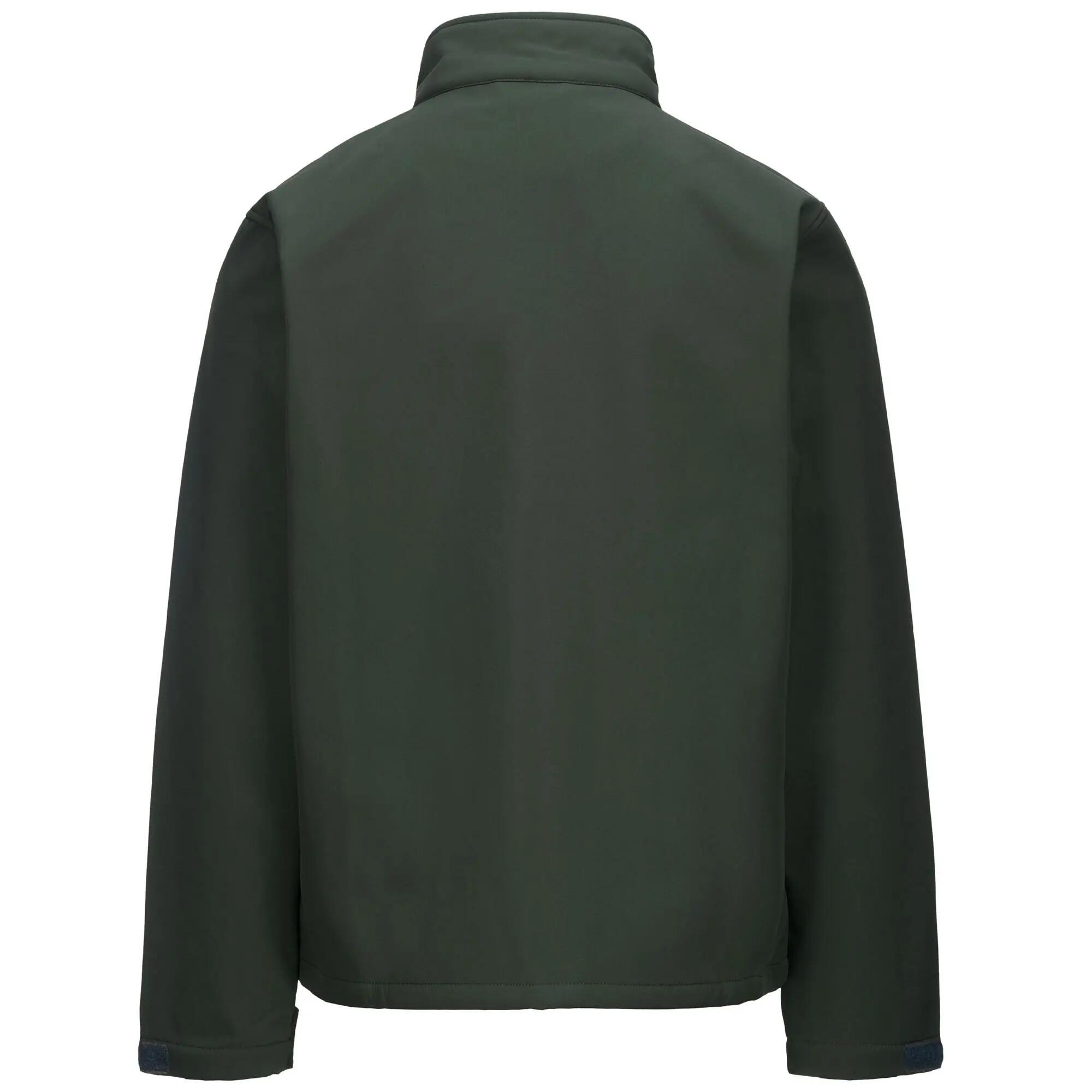 Giubbotto da uomo in poliestere verde da sportivo 3/5