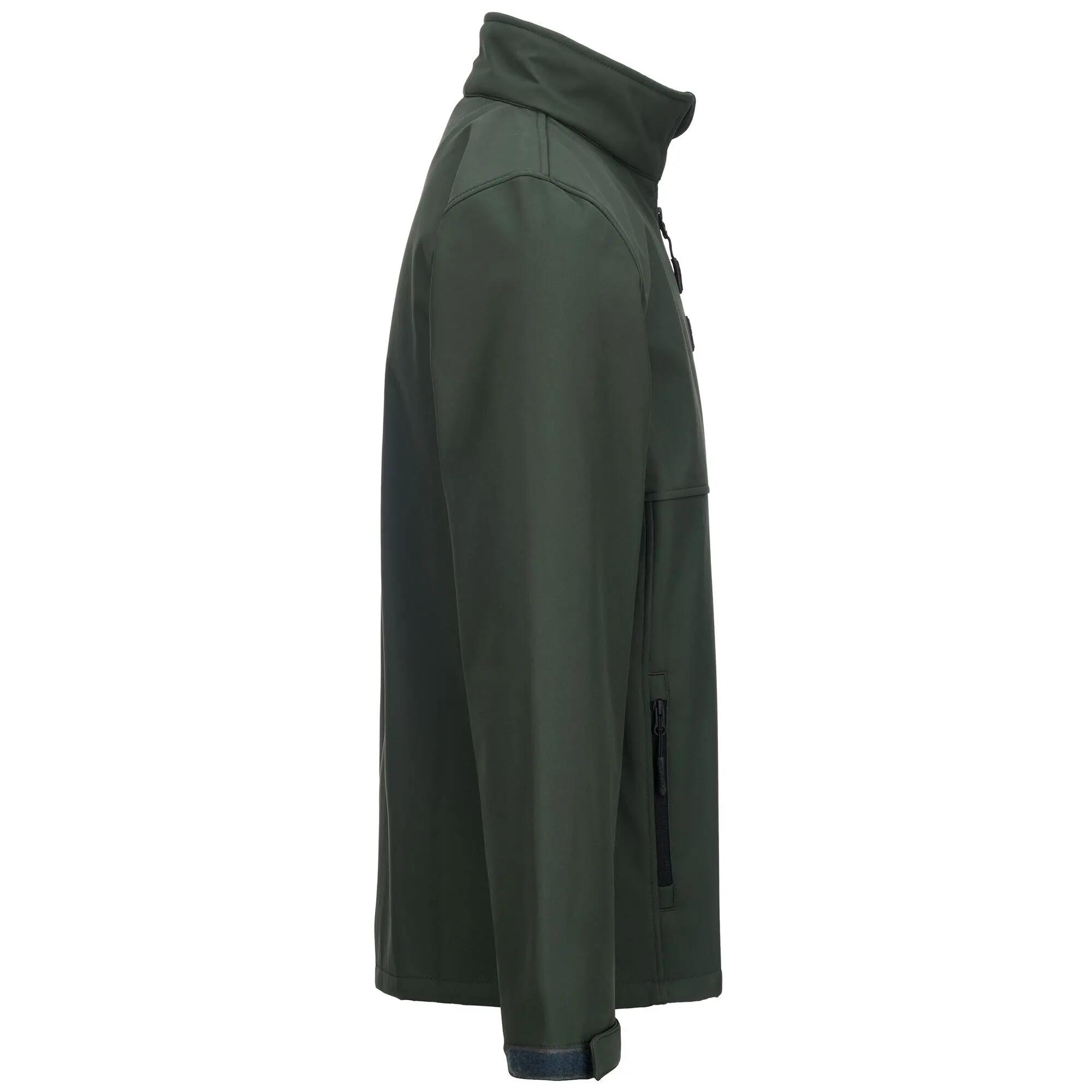 Giubbotto da uomo in poliestere verde da sportivo 2/5