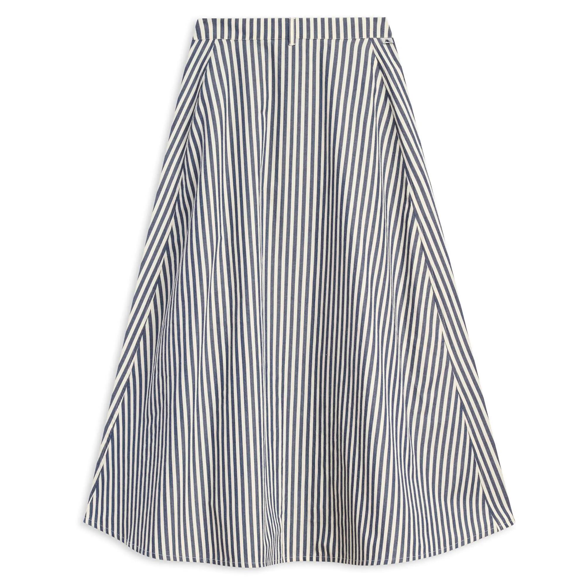 Gonna da donna in cotone blu da casual 2/3