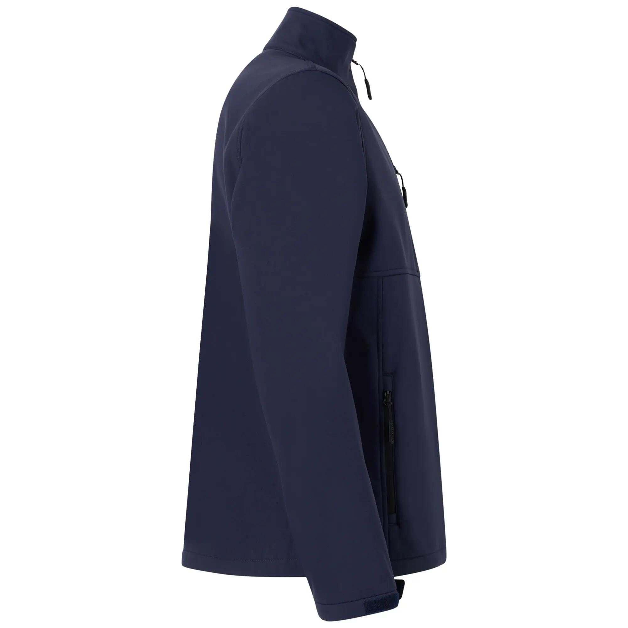 Giubbotto da uomo in poliestere blu da sportivo 2/7
