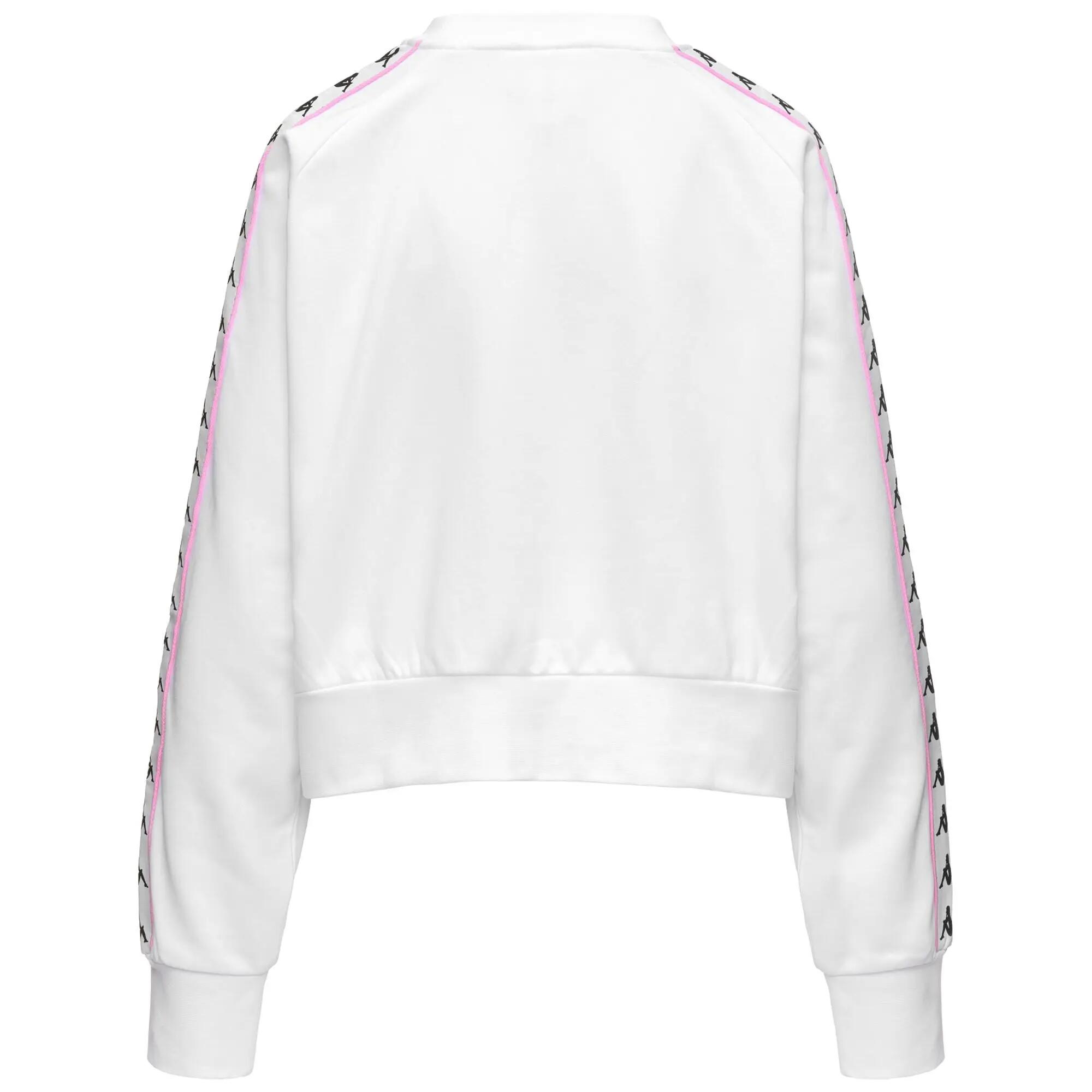 Sweat-shirt pour femme blanc pour streetwear sportif 3/3