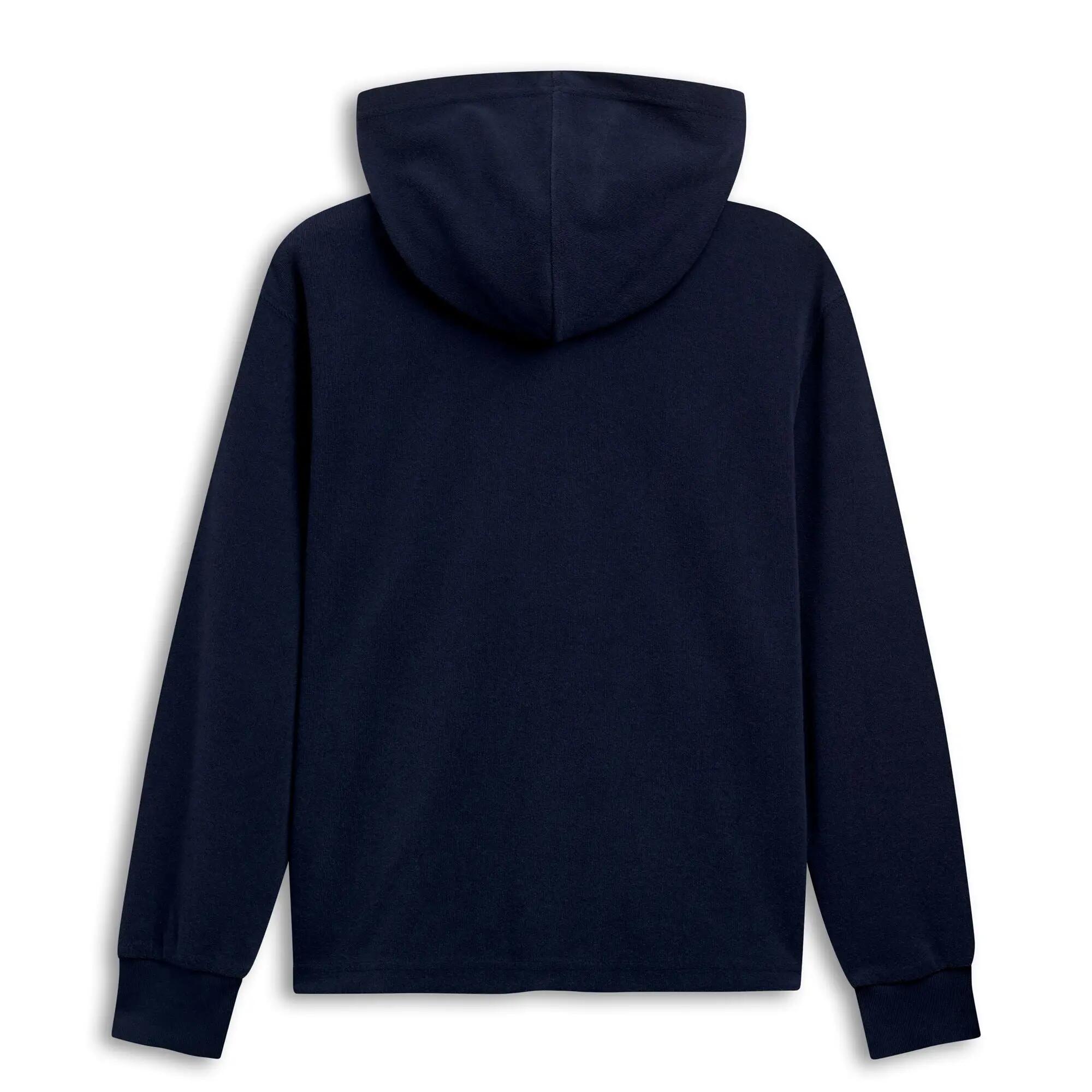 Sweat-shirt zippé pour femme bleu pour casual 2/3
