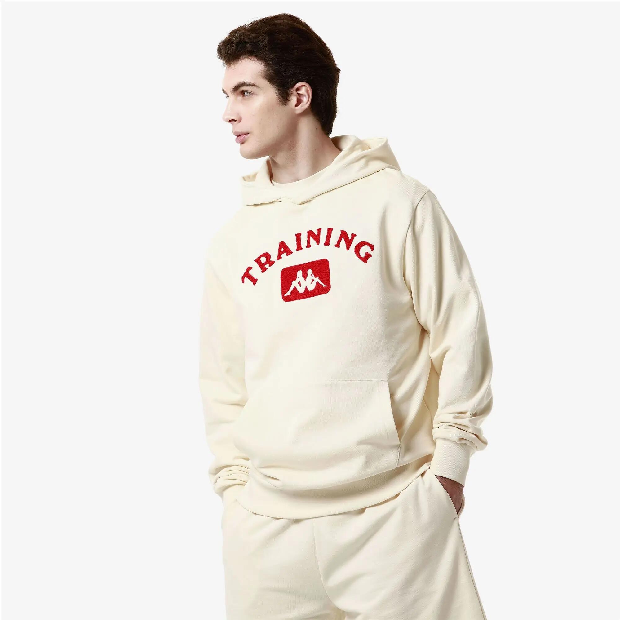 Sweat-shirt pour homme blanc pour sport street 6/7
