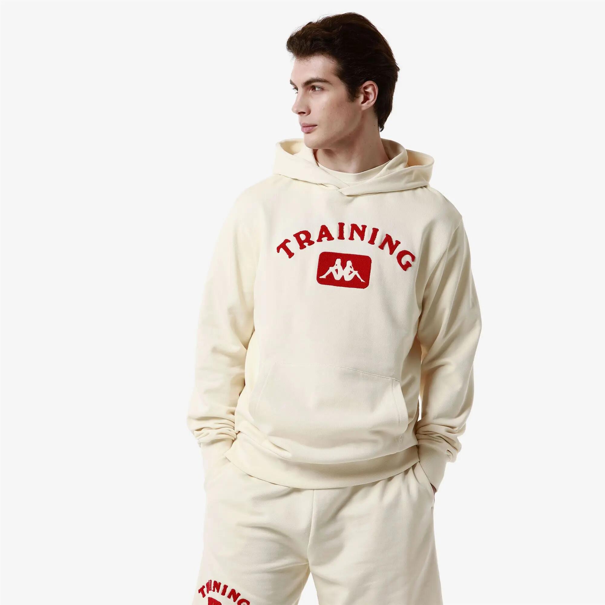 Sweat-shirt pour homme blanc pour sport street 5/7