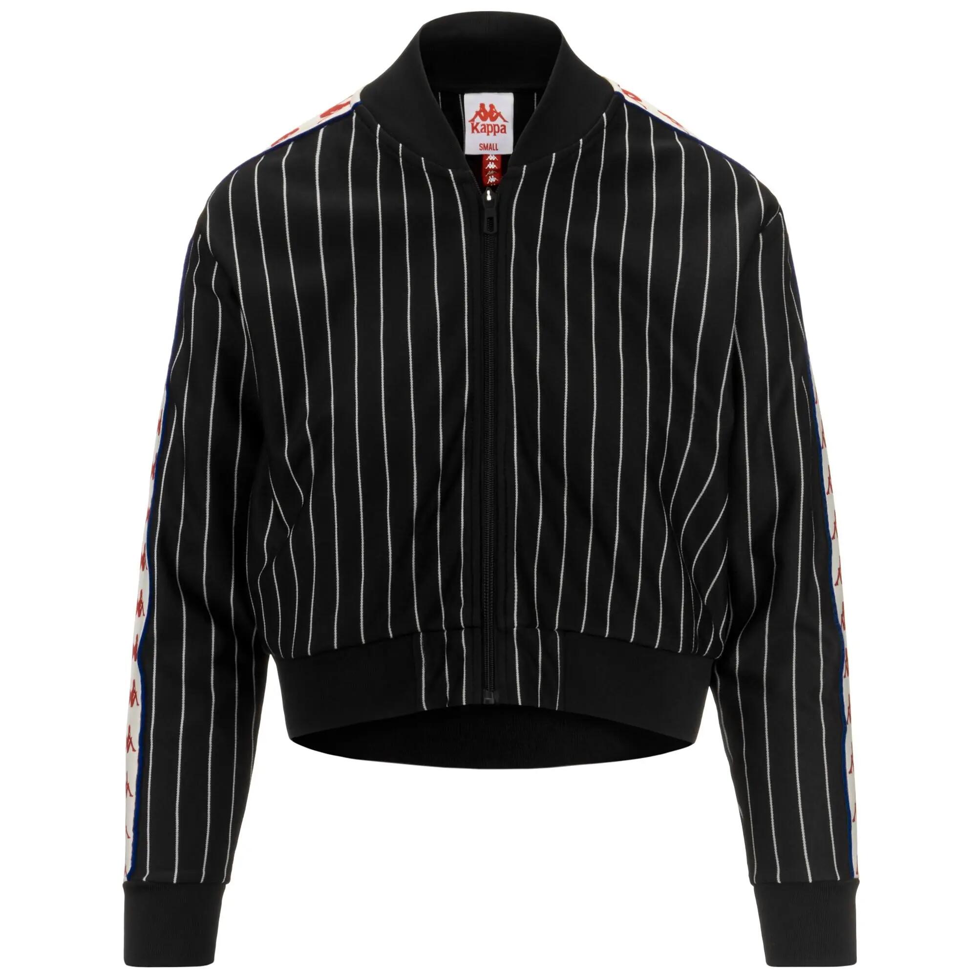 Sweat-shirt zippé pour femme noir pour sport street 2/7