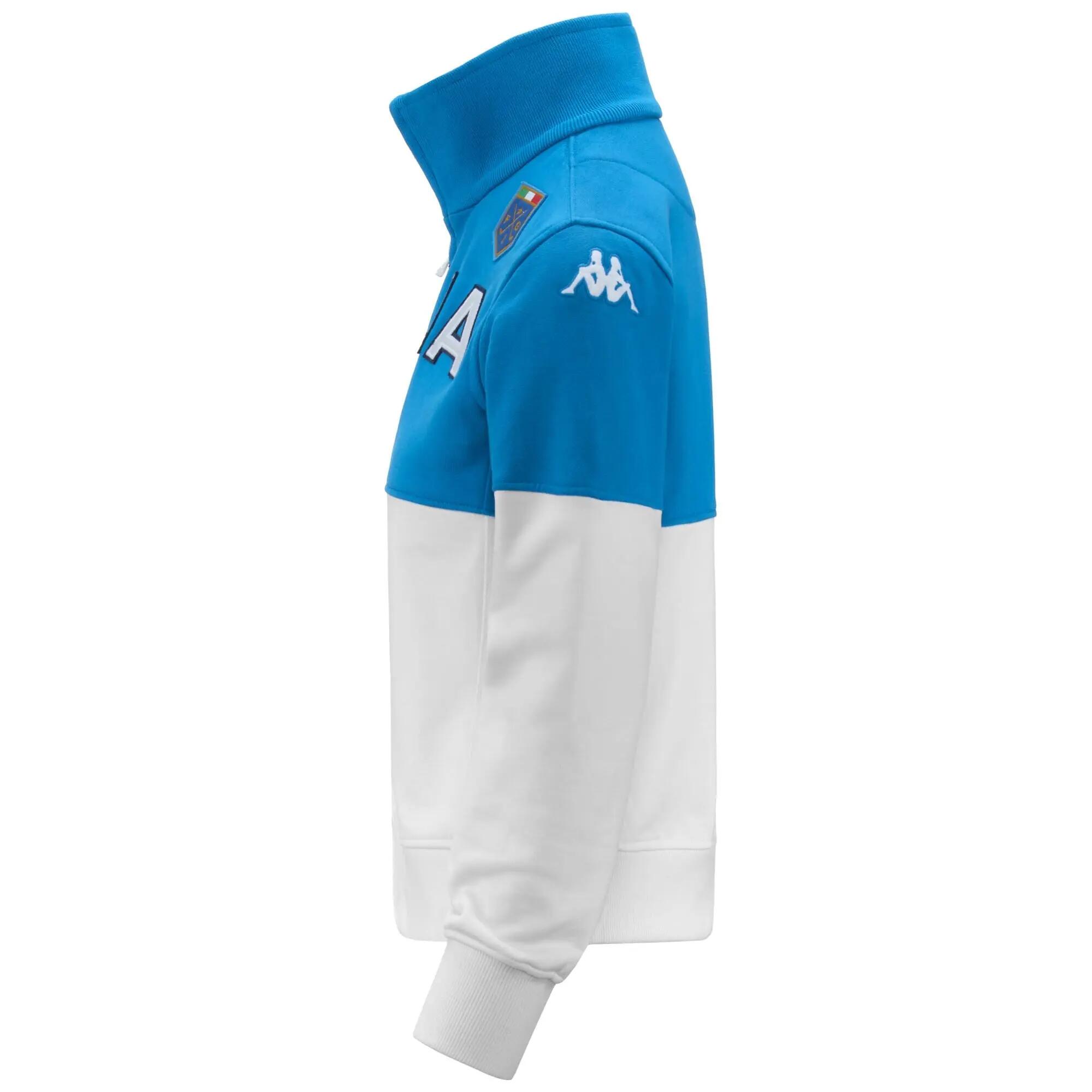 Sweat-shirt zippé pour femme bleu pour golf 4/6
