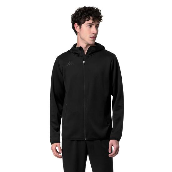 Sweat-shirt à capuche zippé pour homme noir pour #n/d