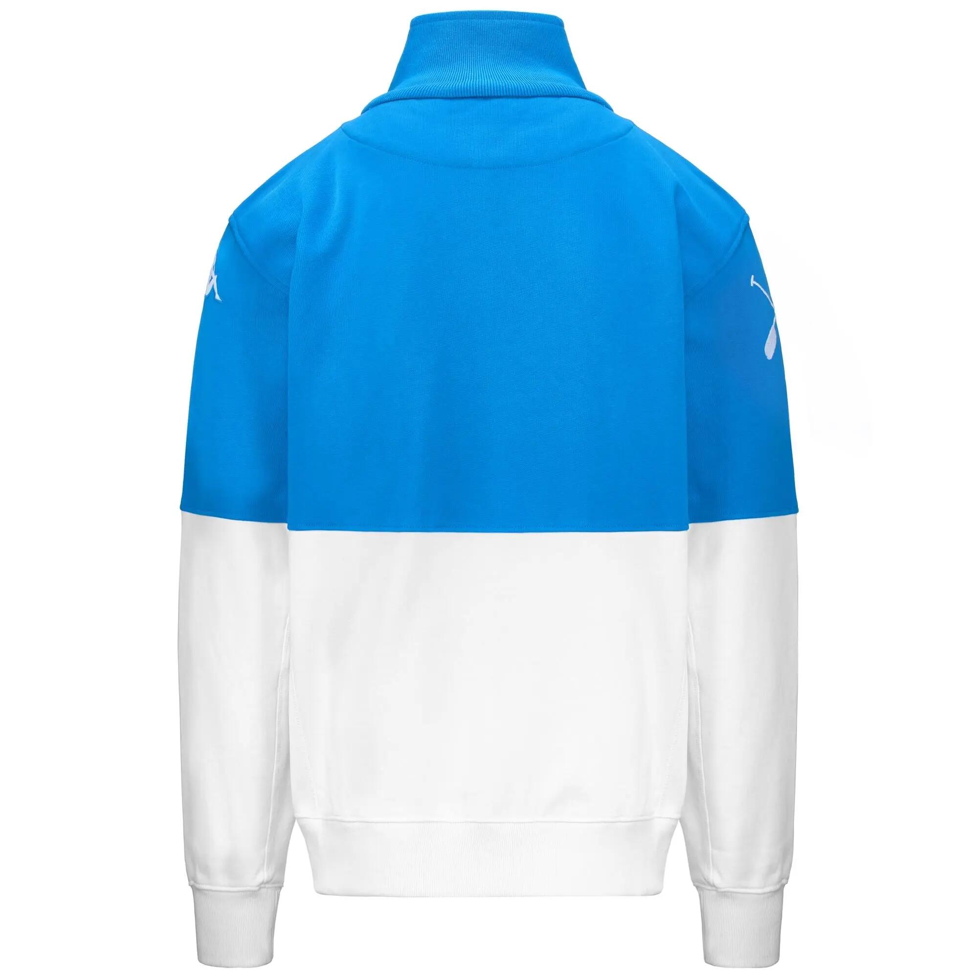 Sweat-shirt zippé pour homme bleu pour aviron 4/4