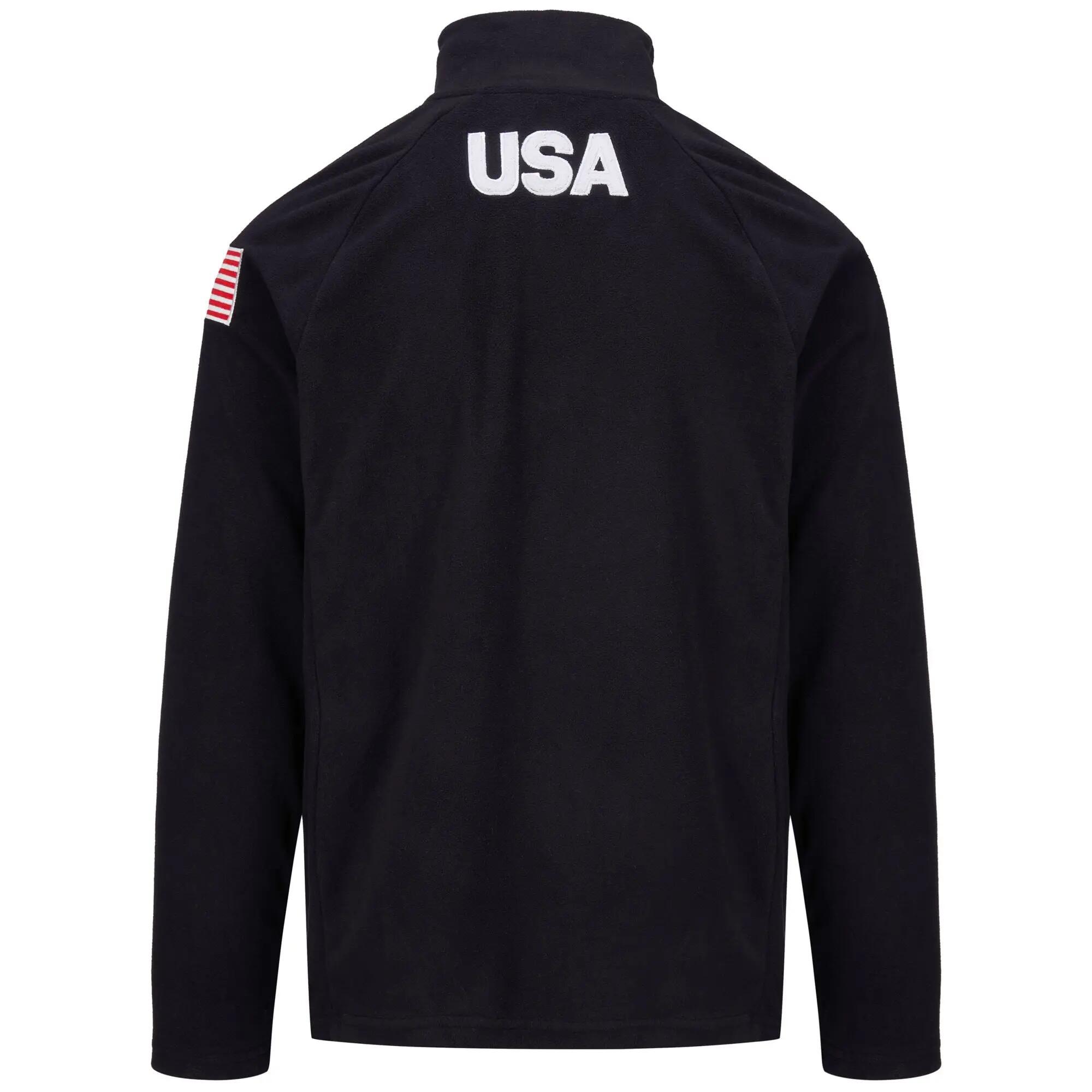Sweat-shirt pour homme / femme bleu pour ski 3/3
