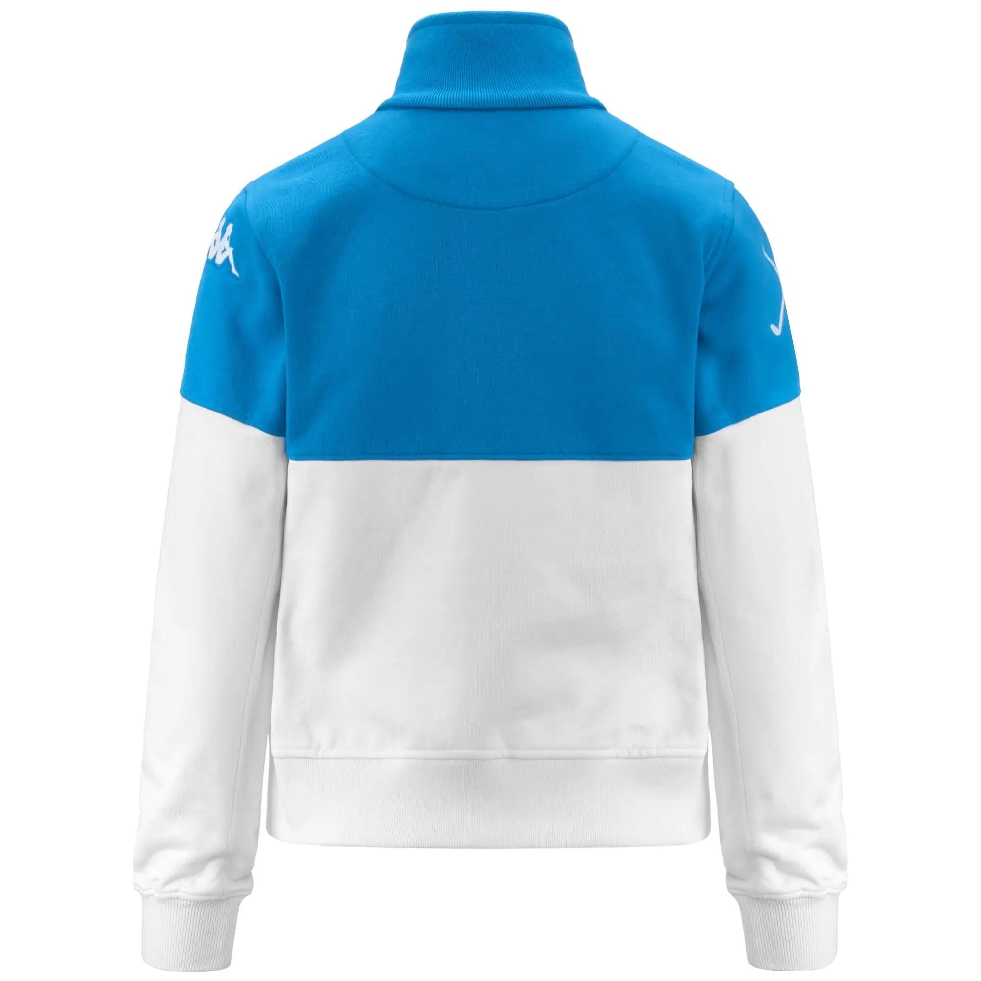 Sweat-shirt zippé pour femme bleu pour golf 3/6