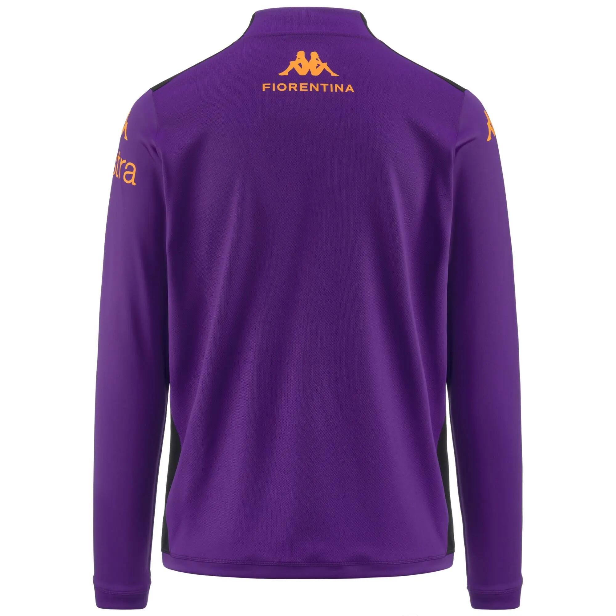 Felpa ACF Fiorentina da Bambino in Poliestere riciclato Viola 3/7