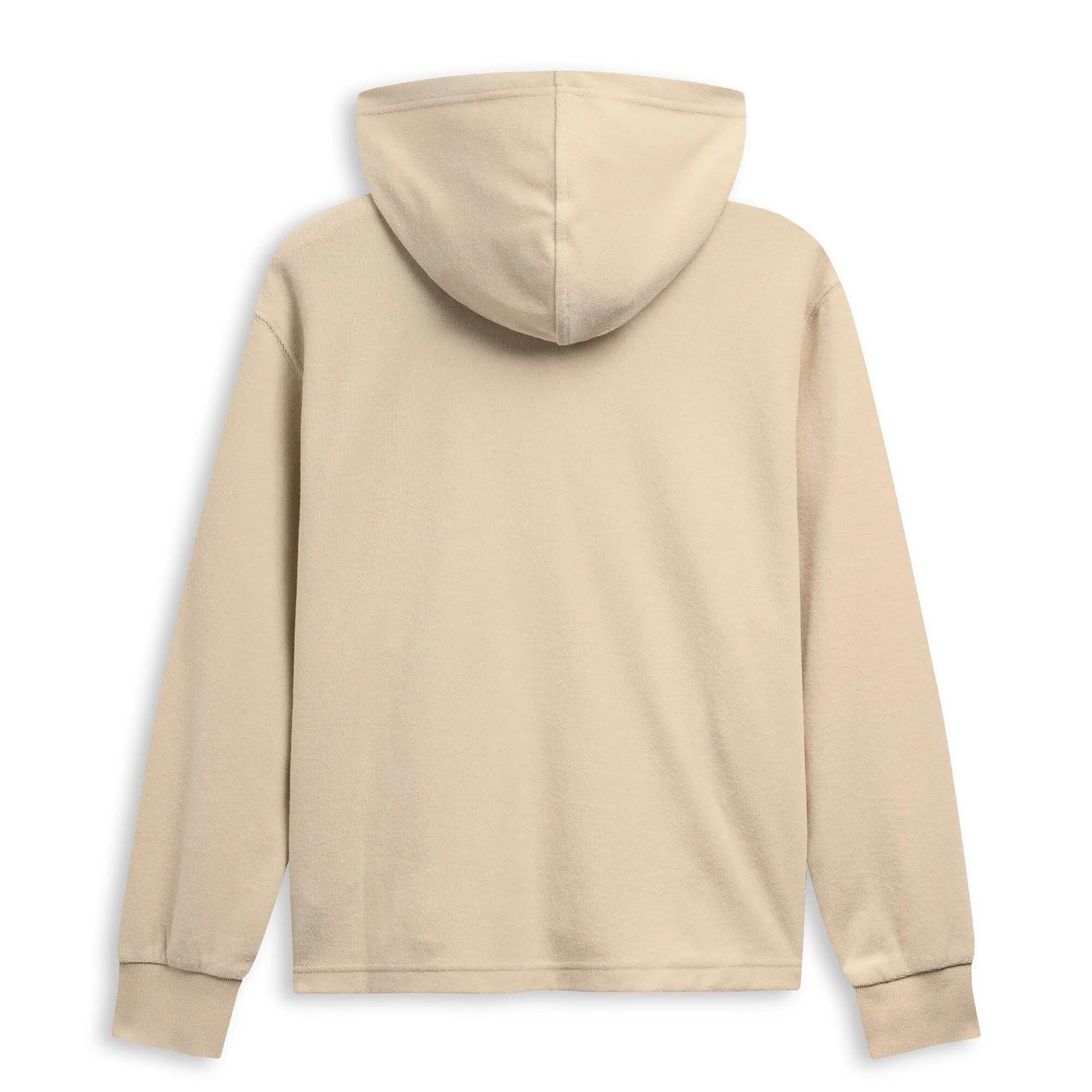 Sweat-shirt zippé pour femme gris pour casual 2/3