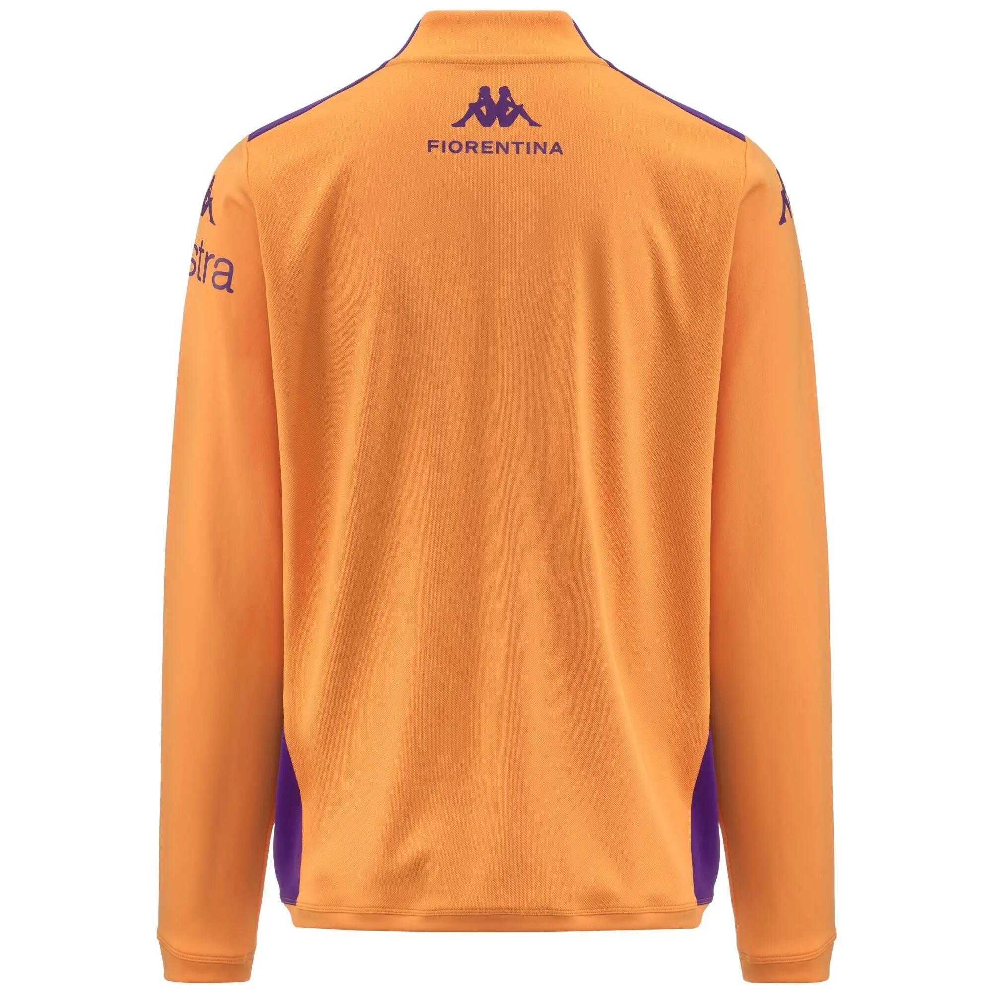 Felpa ACF Fiorentina da Bambino in Poliestere riciclato Arancione 3/7