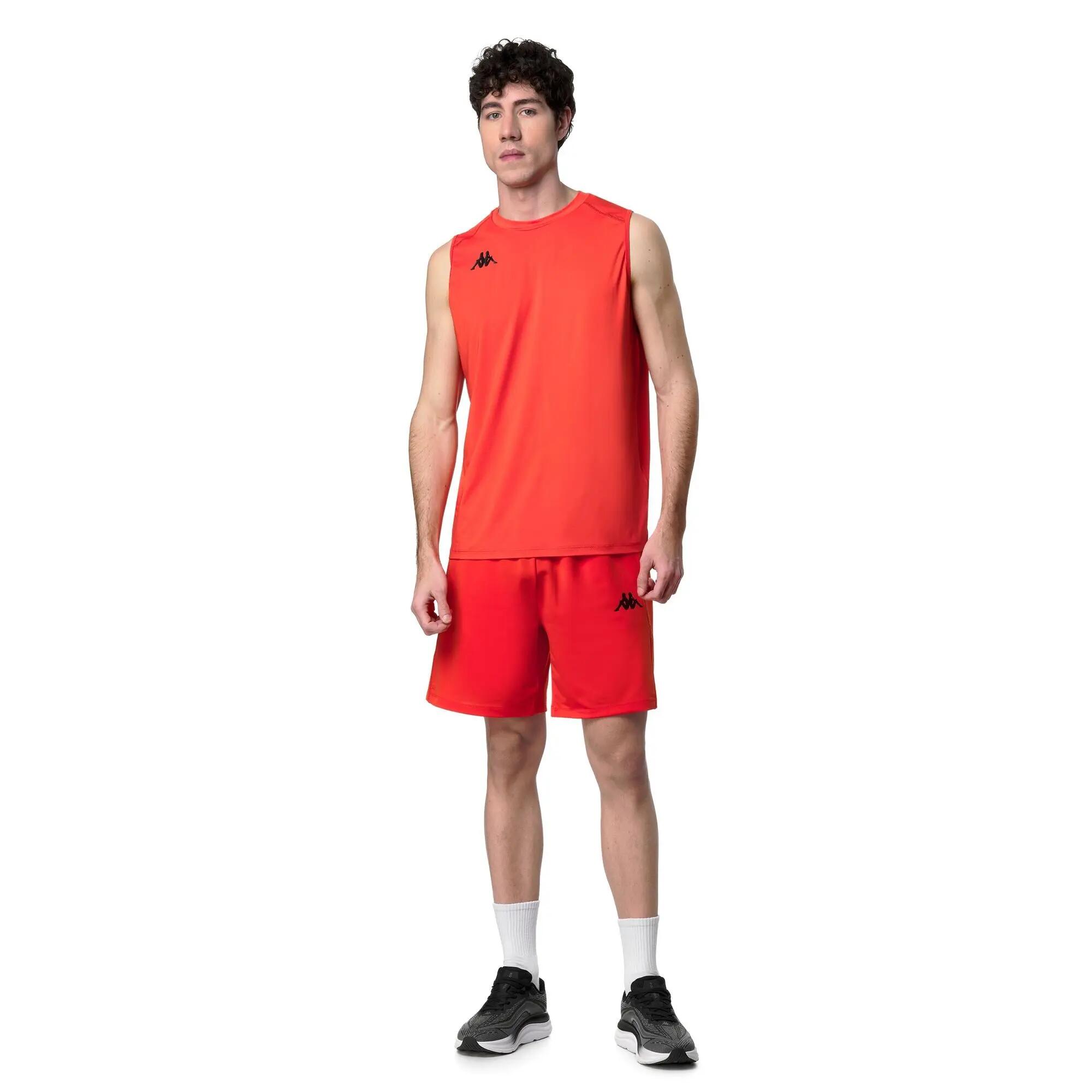 Camiseta de tirantes Kappa Ileo 342238W-059 naranja hombre entrenamiento 4/6