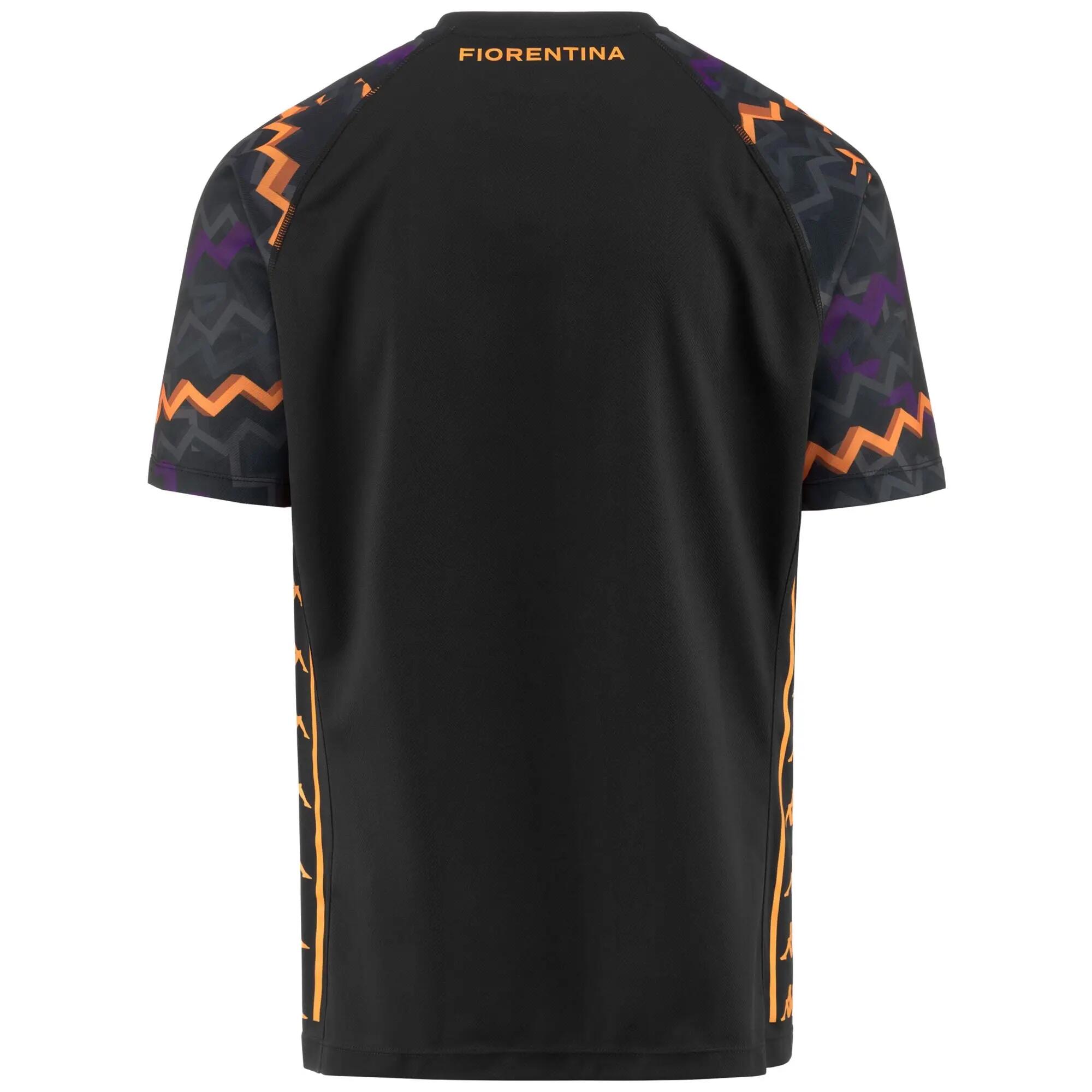 T-Shirt ACF Fiorentina da Bambino in Poliestere riciclato Nero 3/7