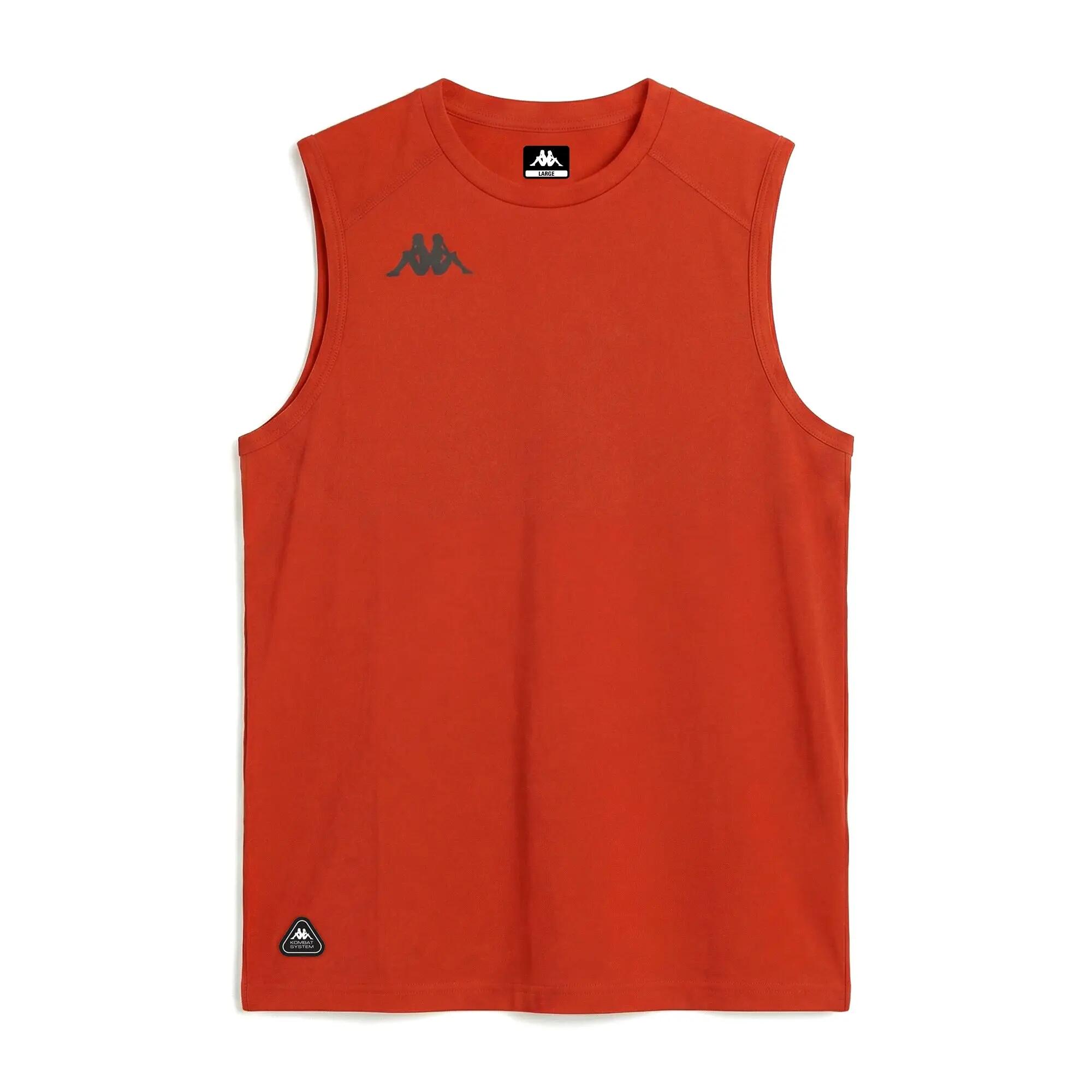 Camiseta de tirantes Kappa Ileo 342238W-059 naranja hombre entrenamiento 2/6