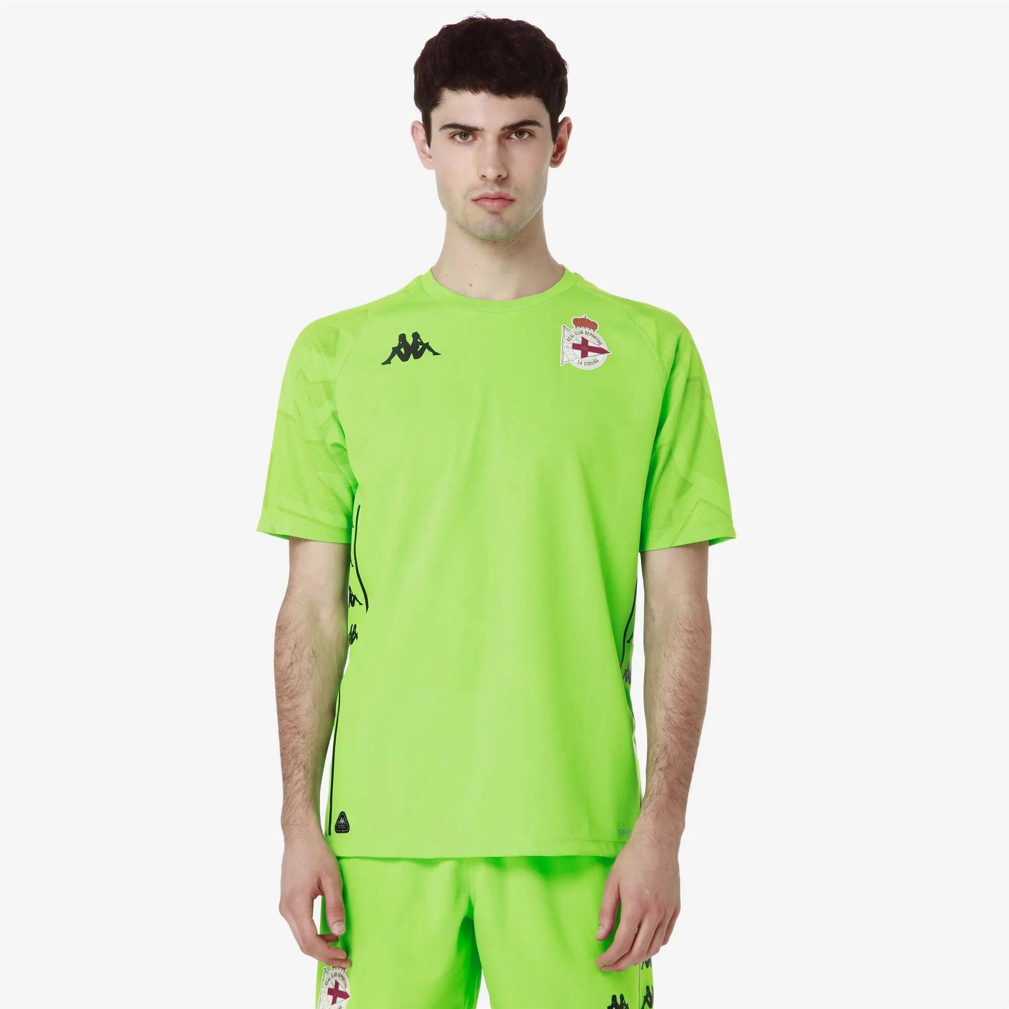 T-shirt pour homme vert pour football 5/6