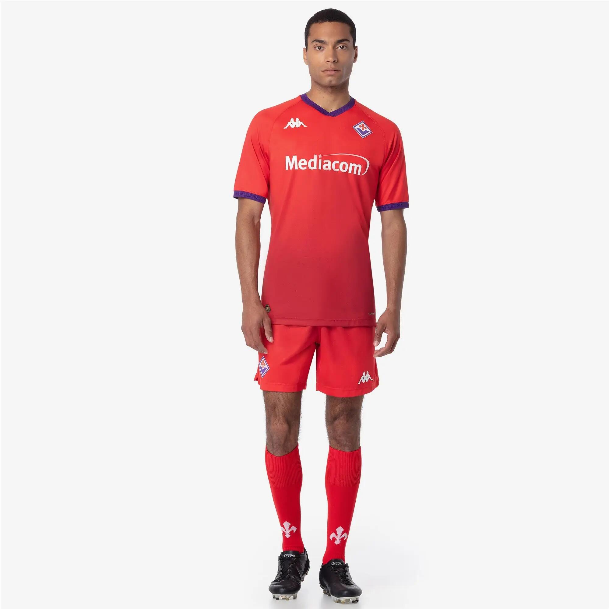 T-shirt pour homme rouge pour football 4/7