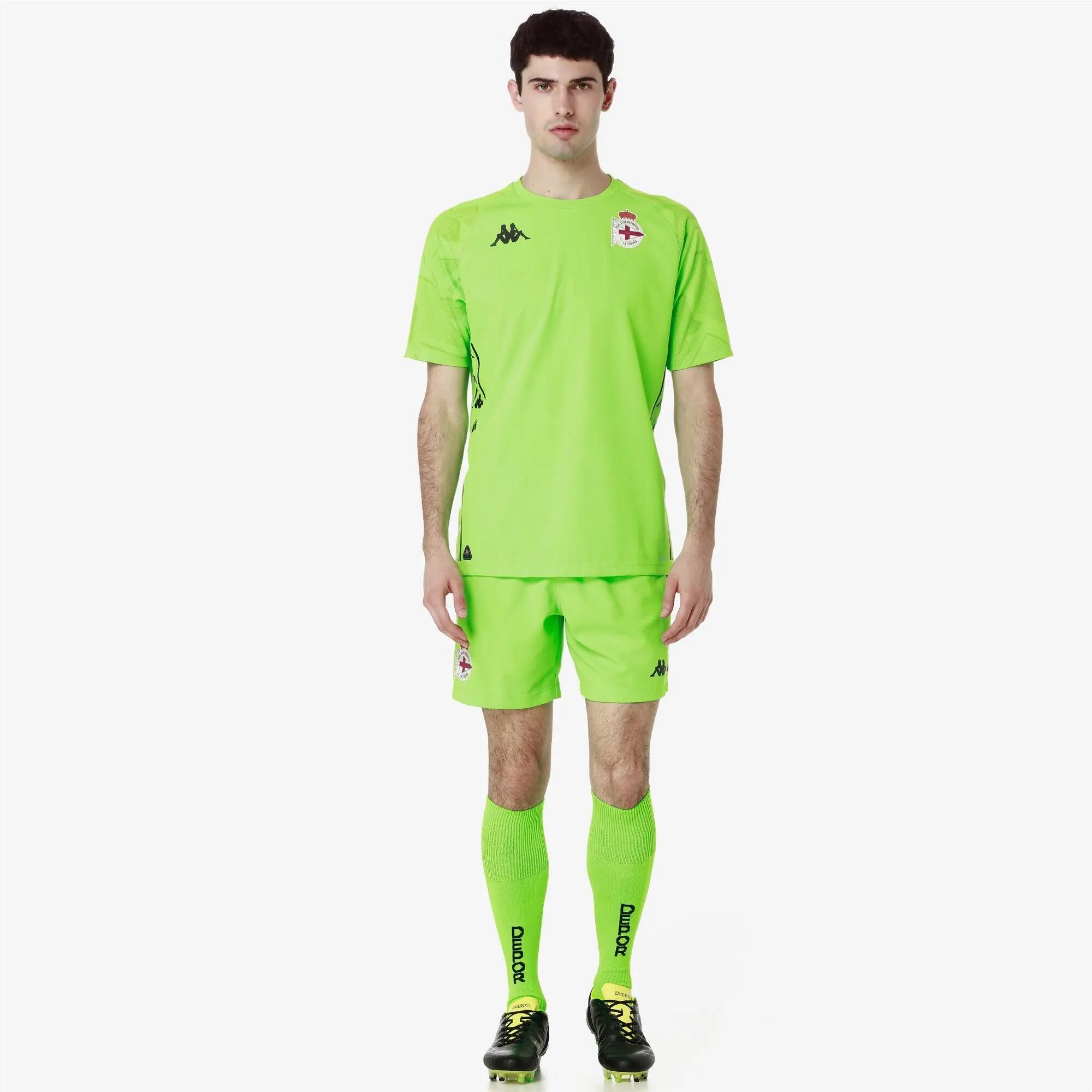 T-shirt pour homme vert pour football 4/6